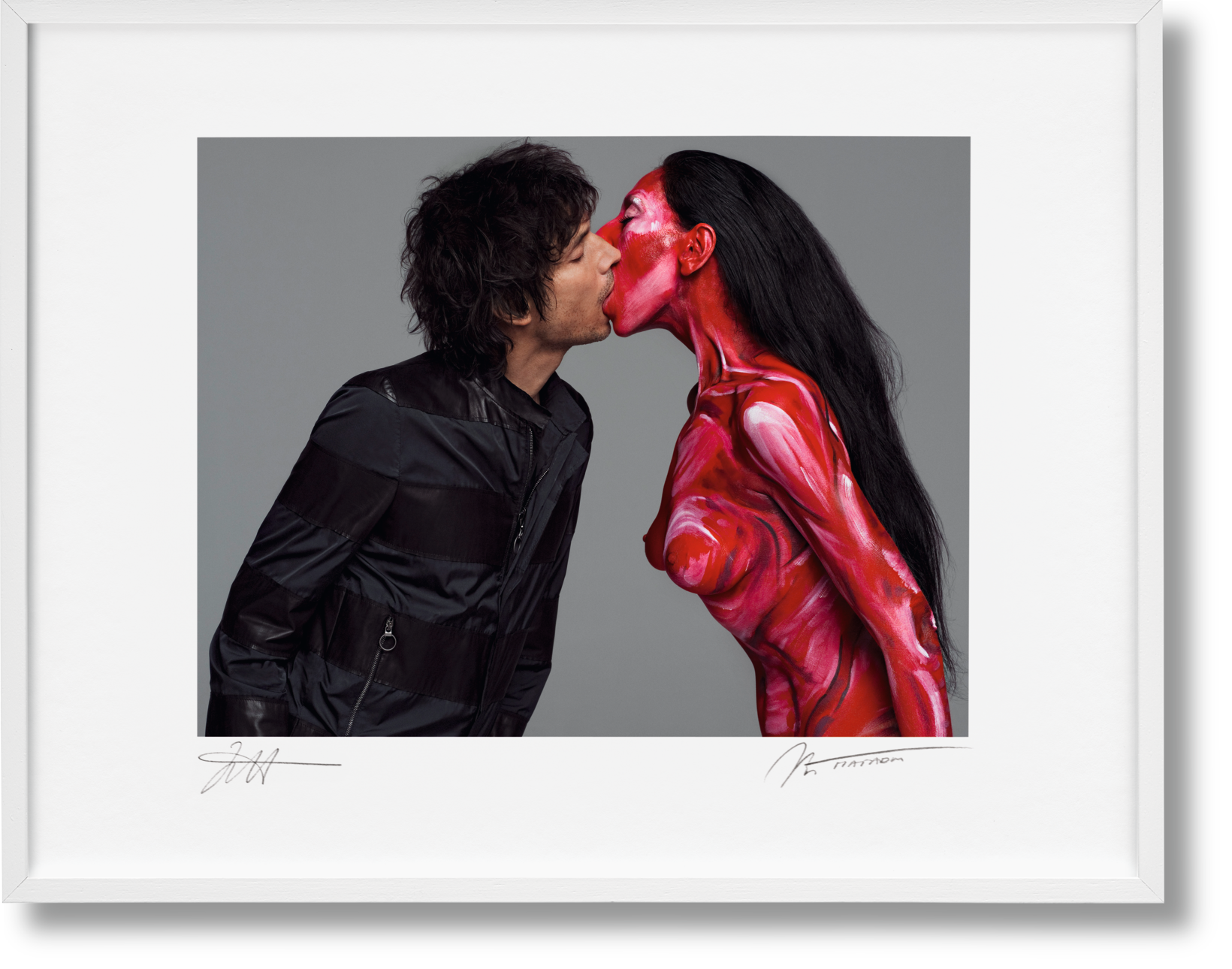 Inez van Lamsweerde/Vinoodh Matadin. Edición de arte n.º 101–200 «Kissing Vinoodh»