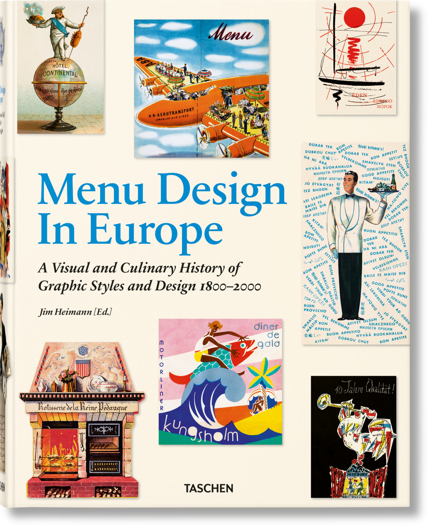 Diseño de menús en Europa