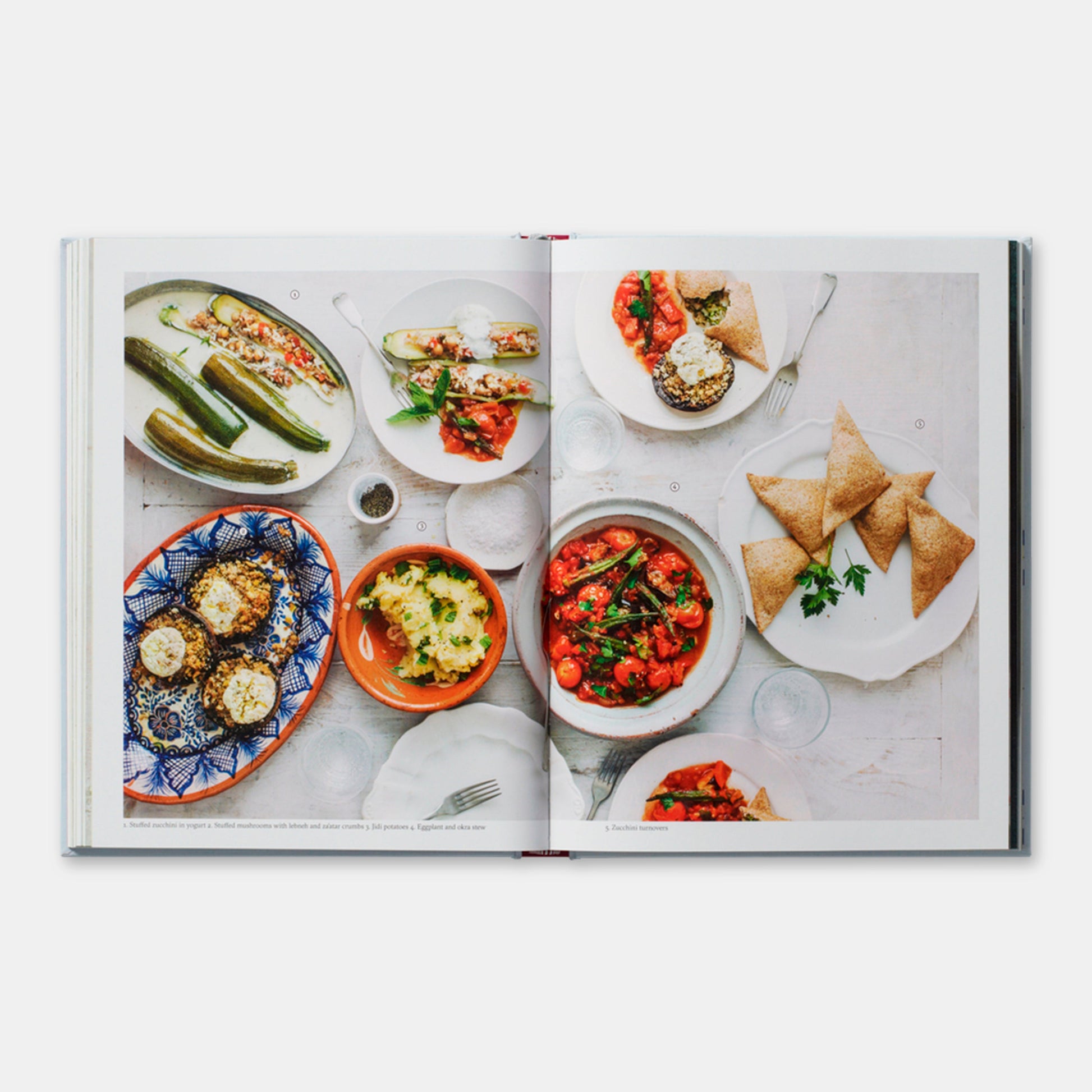 El libro de cocina vegetariana de Oriente Medio