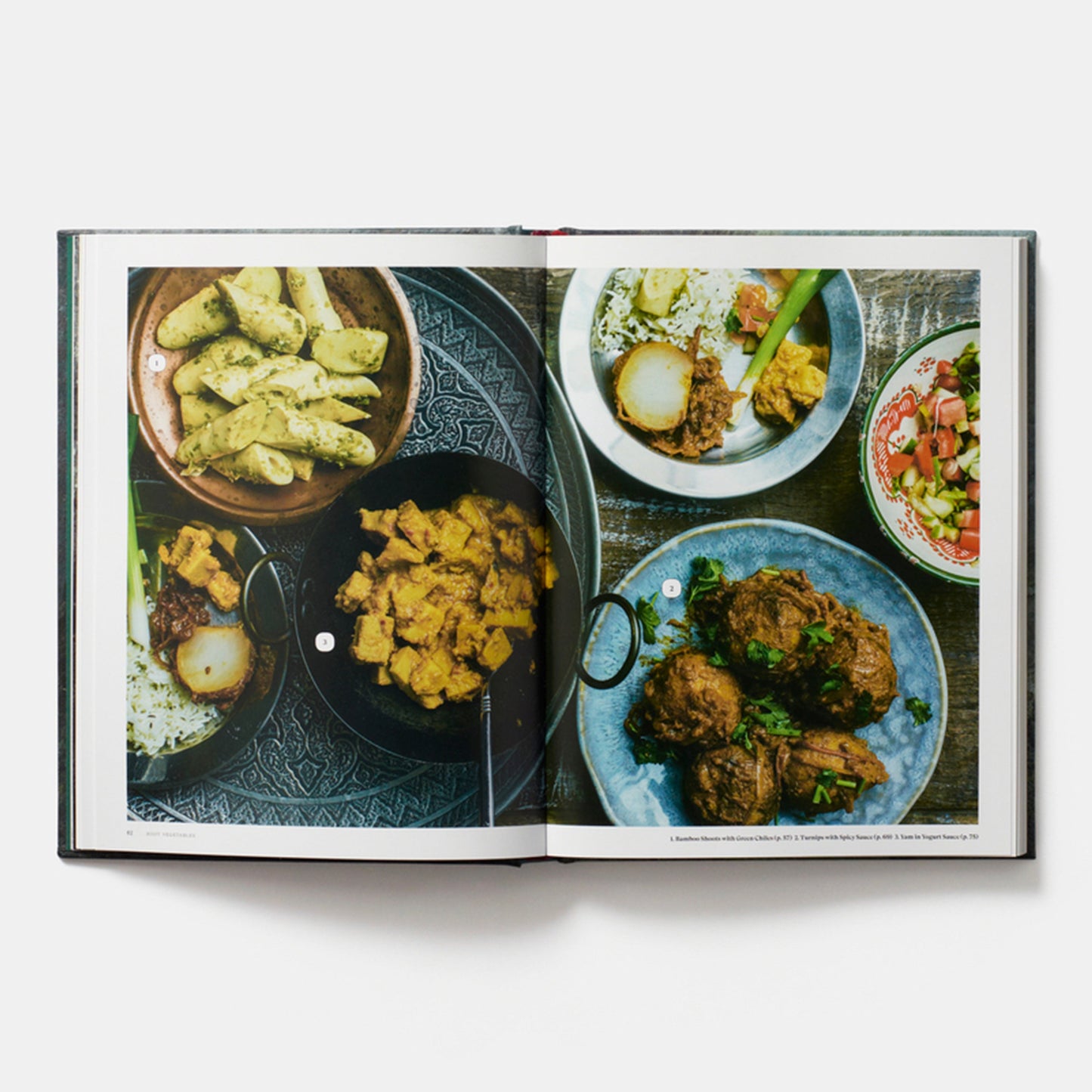 El libro de cocina vegetariana india