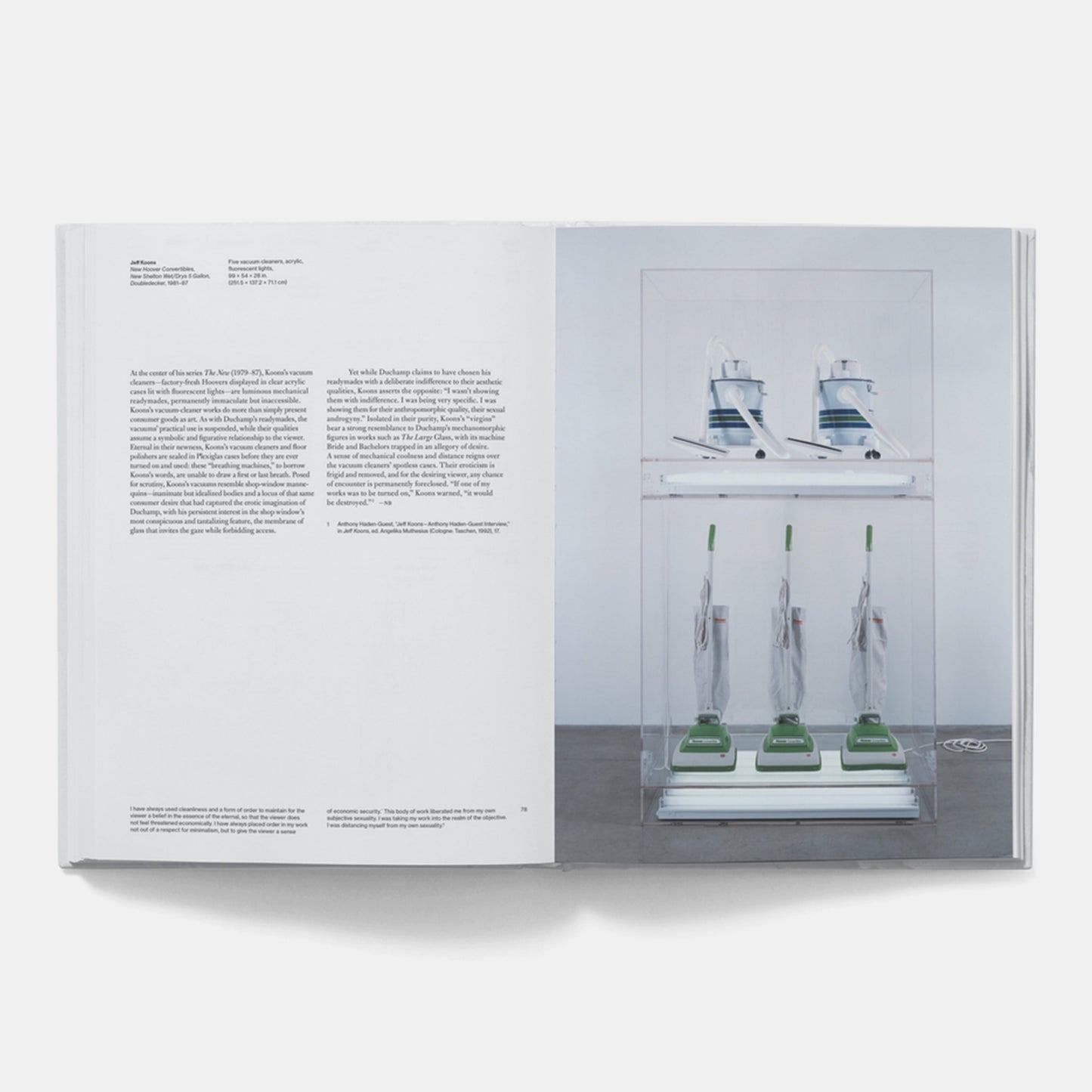 La apariencia al desnudo: el deseo y el objeto en la obra de Marcel Duchamp y Jeff Koons, incluso