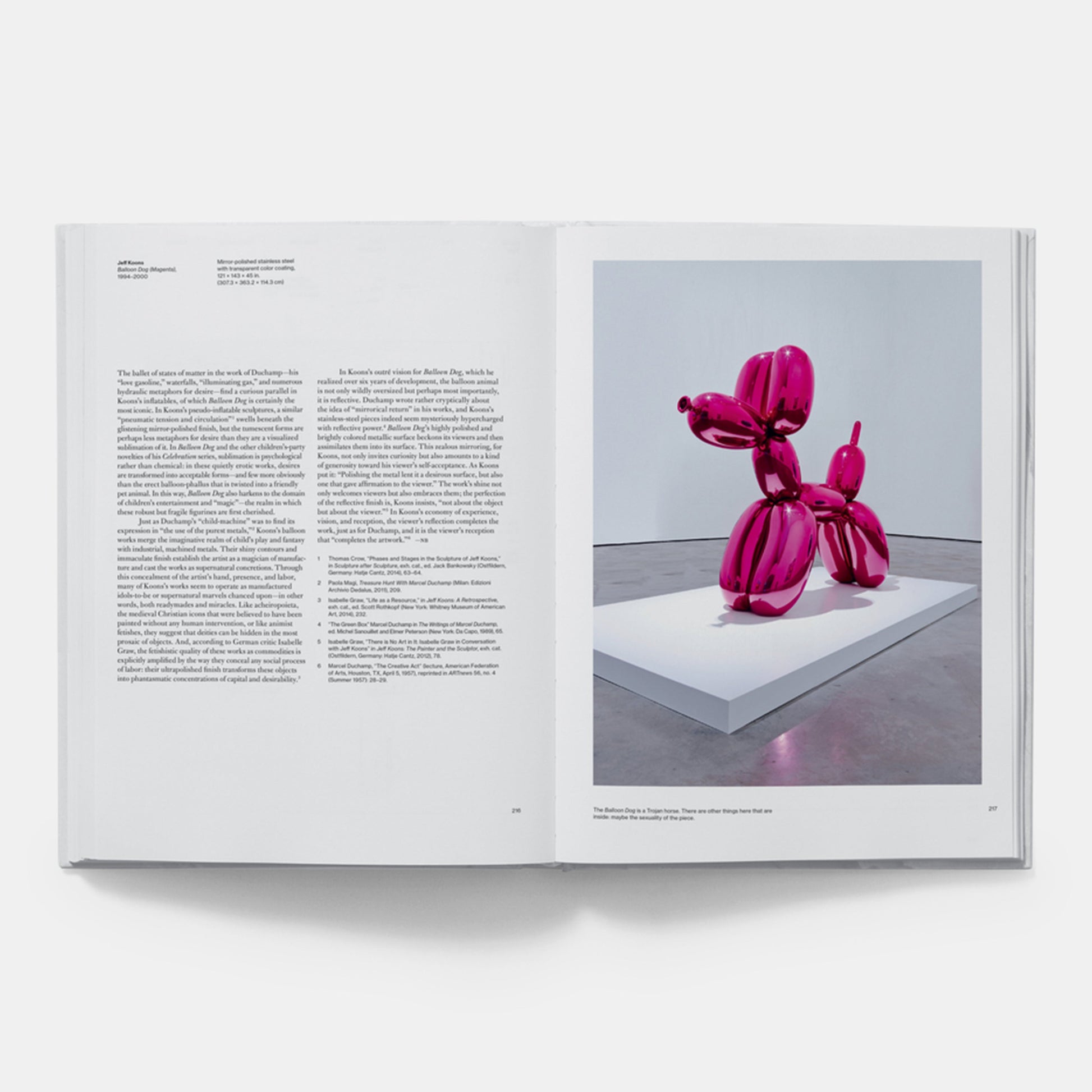 La apariencia al desnudo: el deseo y el objeto en la obra de Marcel Duchamp y Jeff Koons, incluso