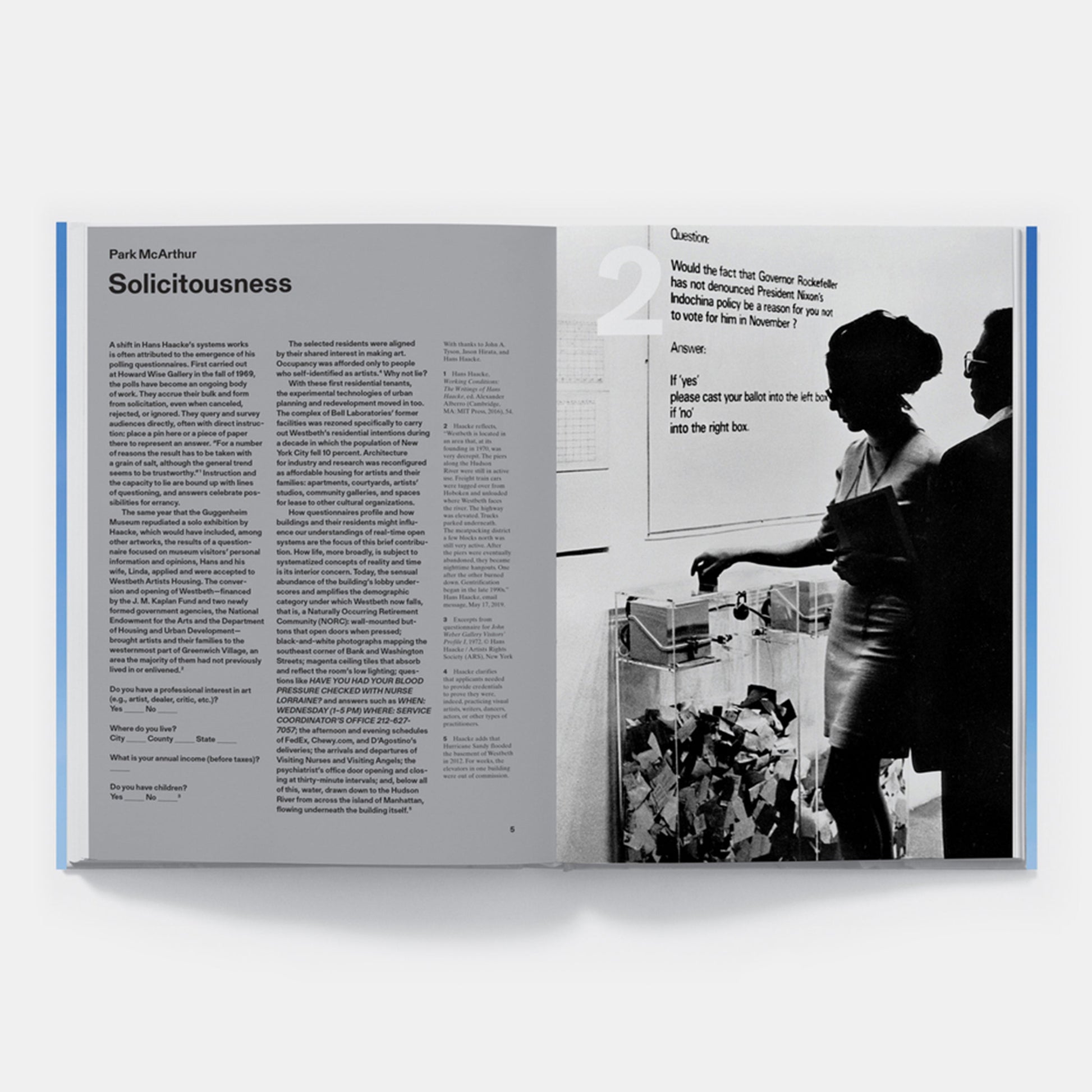 HANS HAACKE: ALL CONNECTED