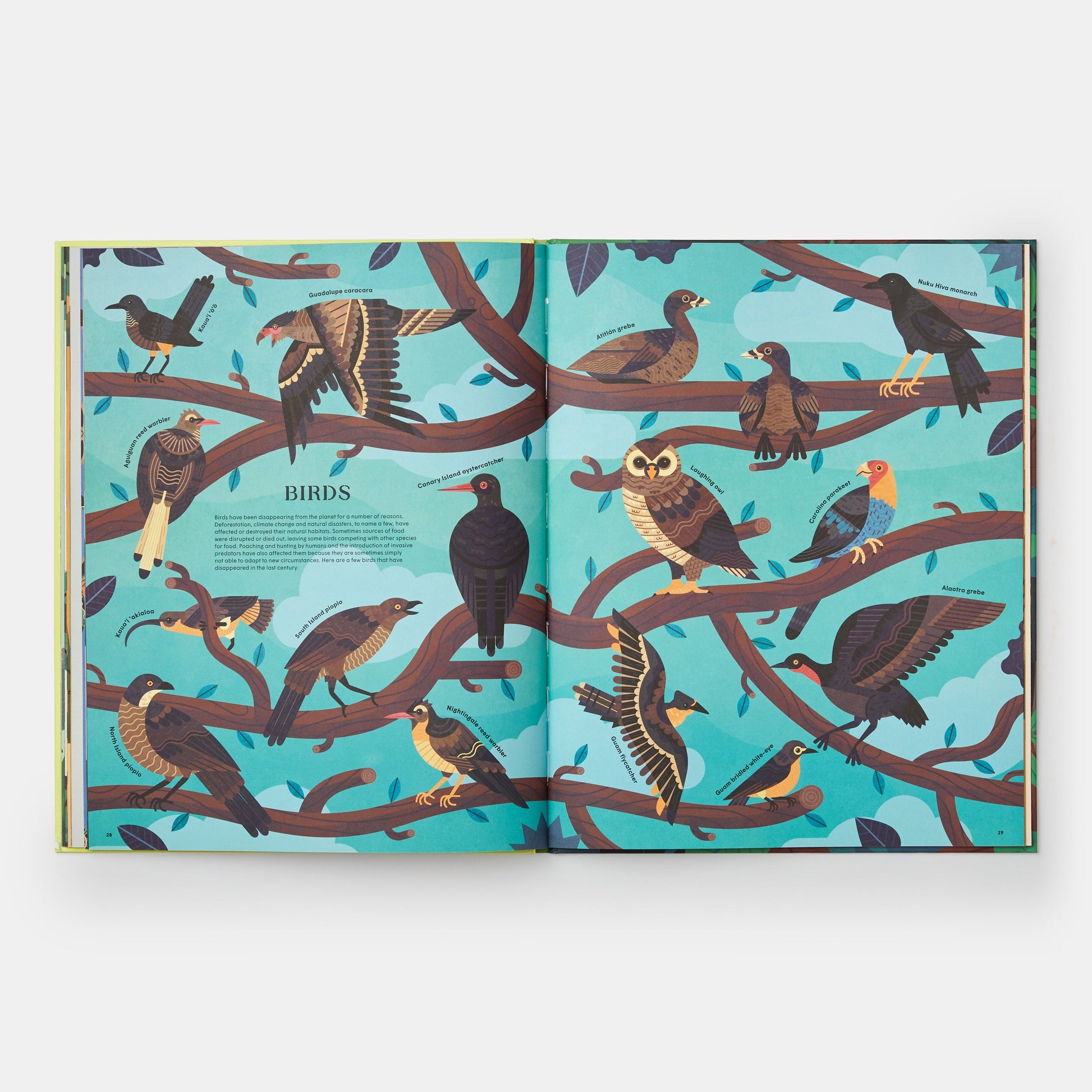 Extinto: Una exploración ilustrada de animales que han desaparecido