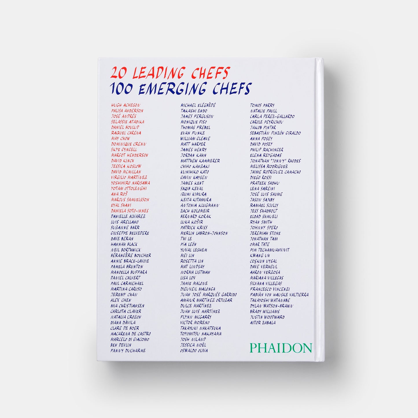 Especial del Día: 20 Chefs Líderes Eligen 100 Chefs Emergentes