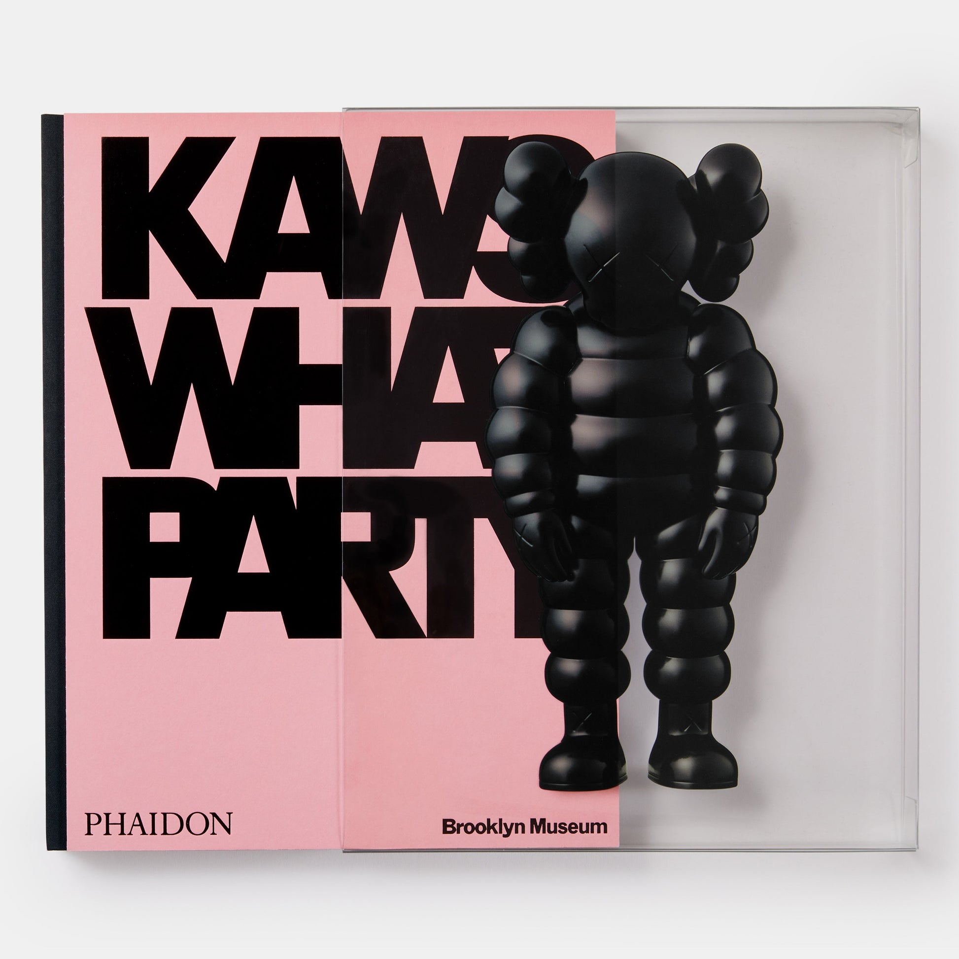 KAWS: WHAT PARTY (BLACK ON PINK EDITION)