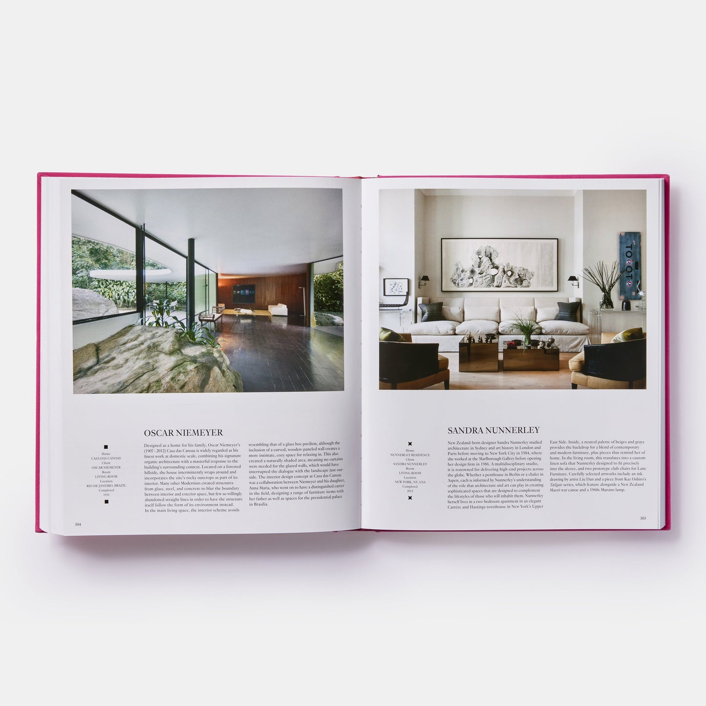 Interiores: Las Mejores Habitaciones del Siglo (Edición Rosa)