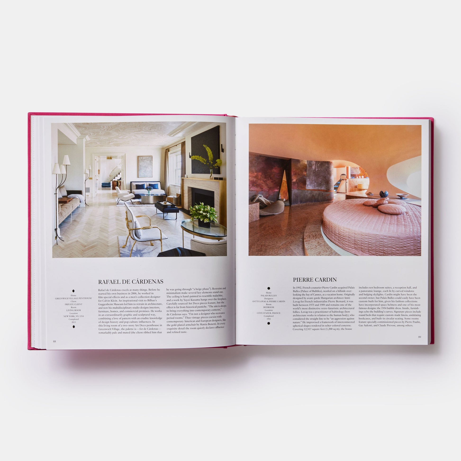 Interiores: Las Mejores Habitaciones del Siglo (Edición Rosa)