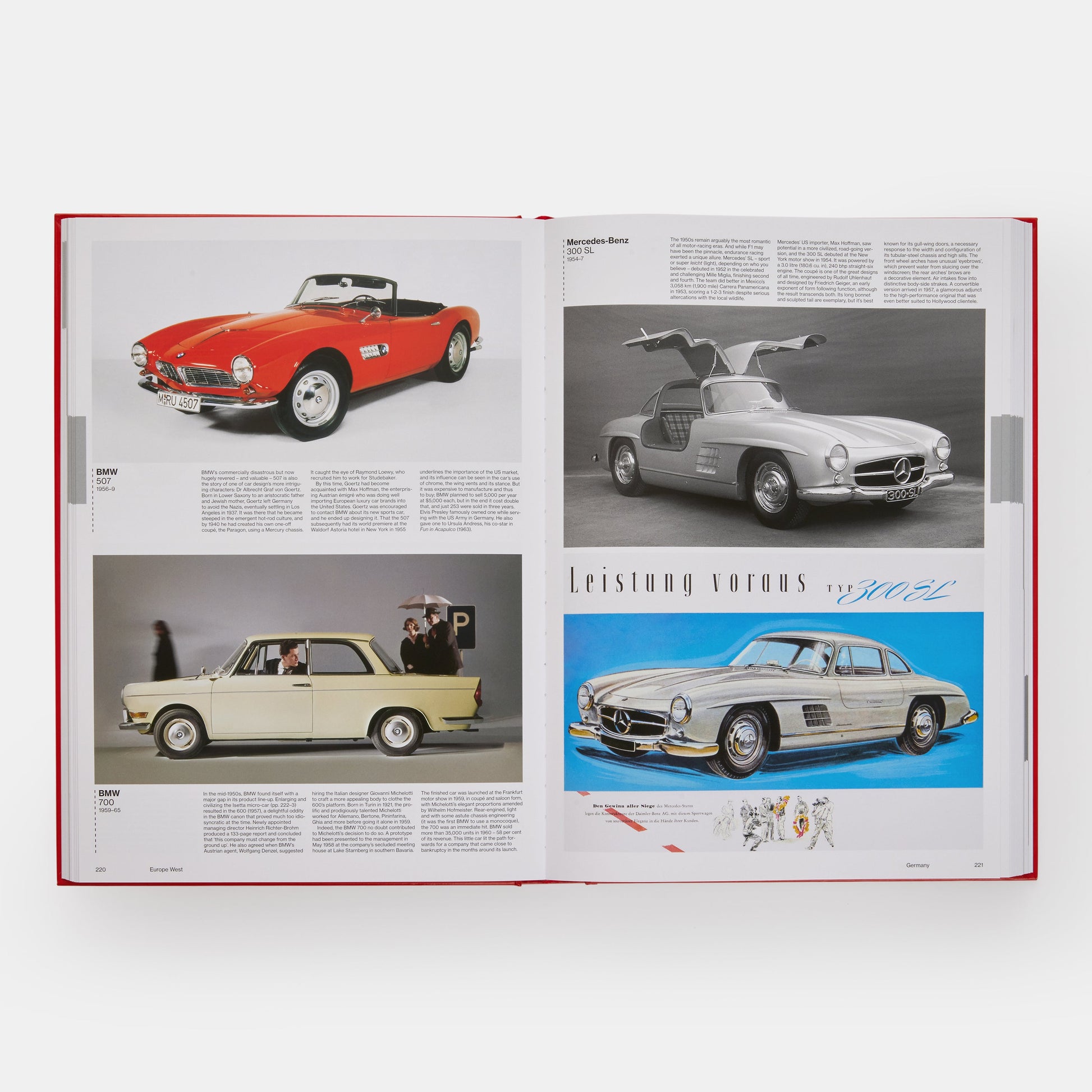 El atlas del diseño de automóviles: los coches más icónicos del mundo (edición rojo rally)