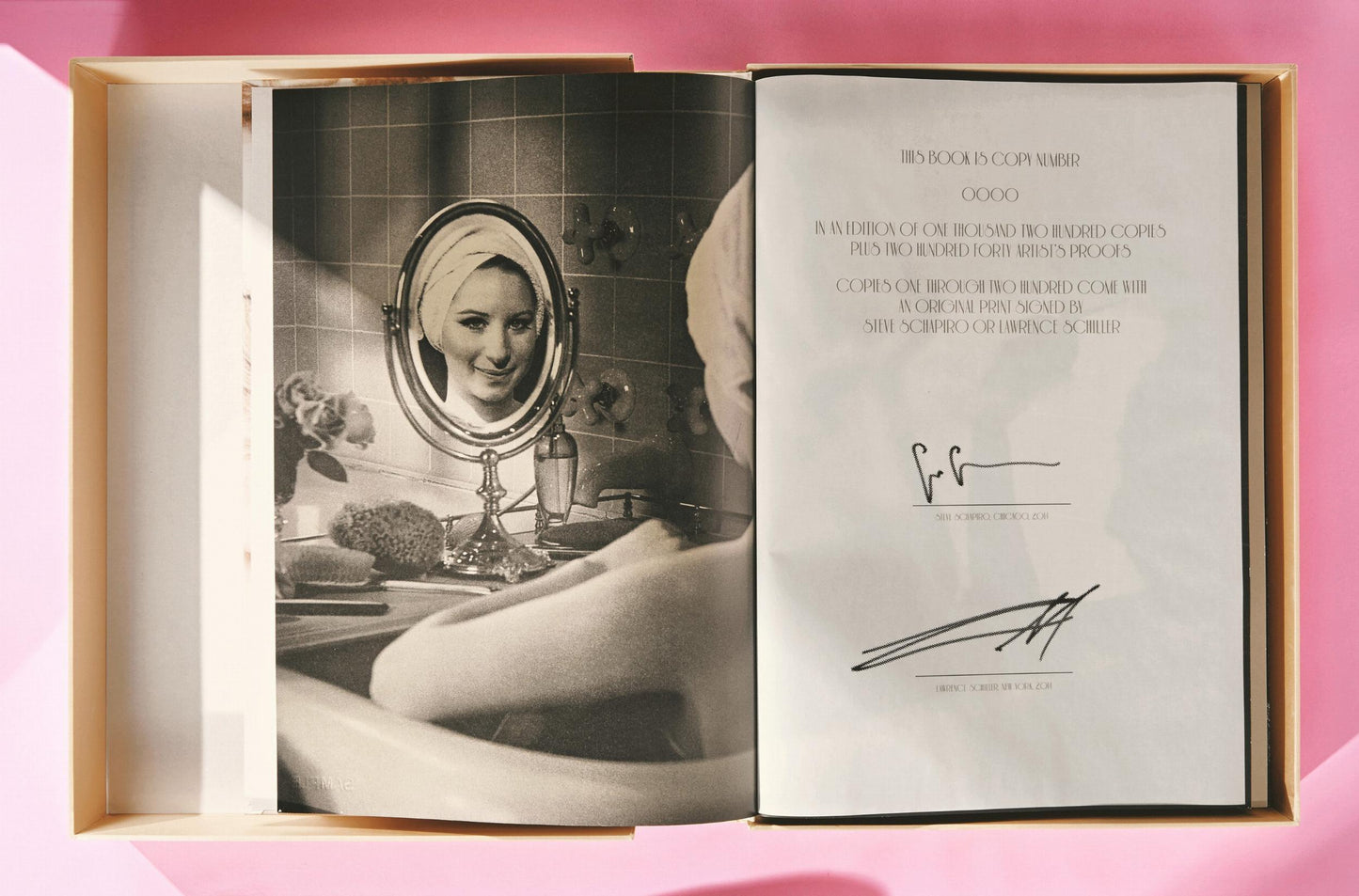 Barbra Streisand. Edición de arte n.º 101–200, Lawrence Schiller «Streisand de camino a Londres»