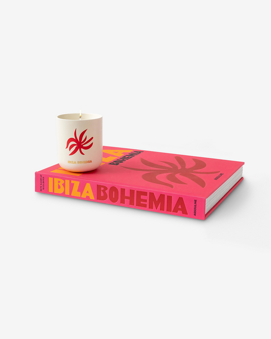 IBIZA - JUEGO DE REGALO VELA Y LIBRO