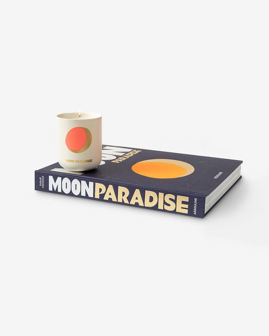 LUNA - SET DE REGALO DE VELA Y LIBRO