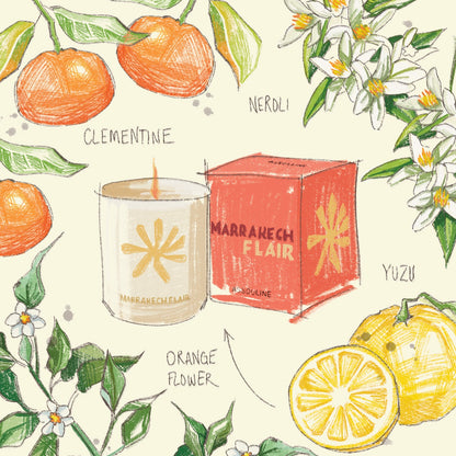 MARRAKECH FLAIR - TRAVEL FROM HOME CANDLE