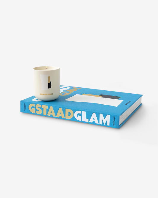 GSTAAD GLAM - SET DE REGALO DE VELA Y LIBRO
