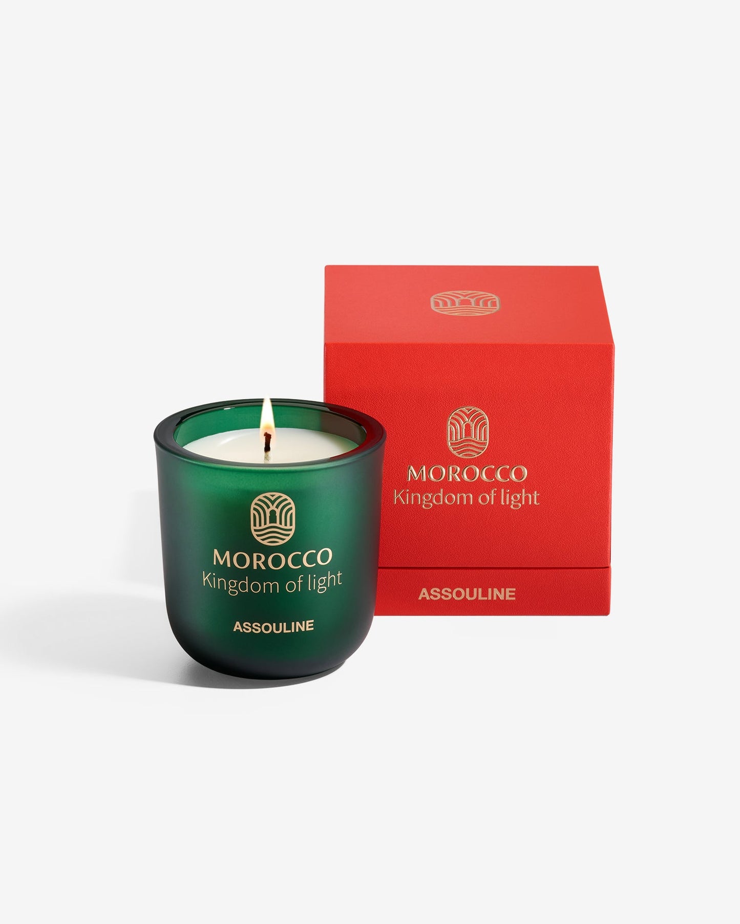 MOROCCO KINGDOM OF LIGHT  - CANDLE AND BOOK GIFT SET