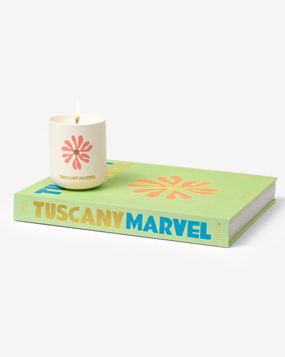 MARAVILLA TOSCANA - ESTUCHE DE REGALO VELA Y LIBRO