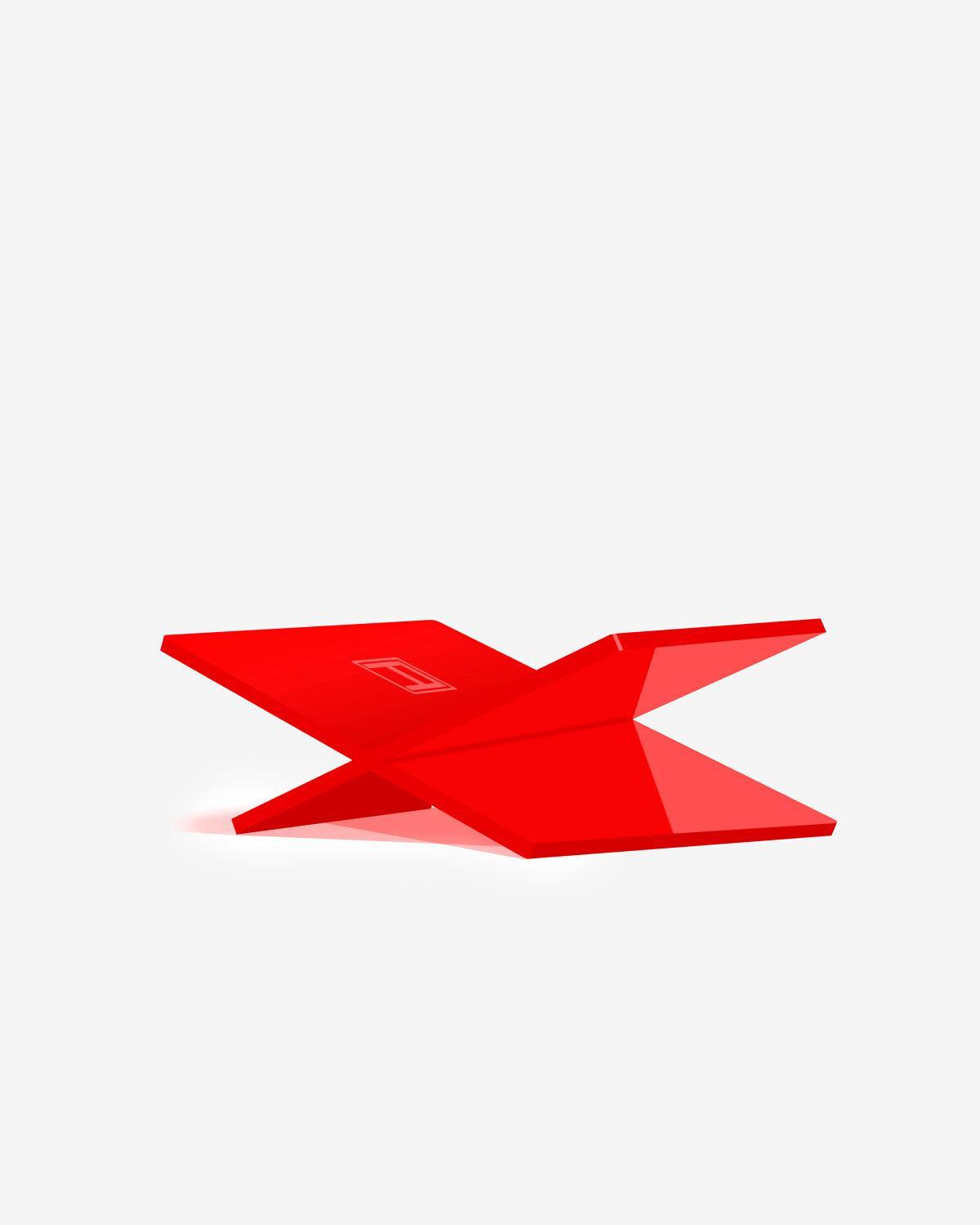 UN ATRIL - ROJO SÓLIDO