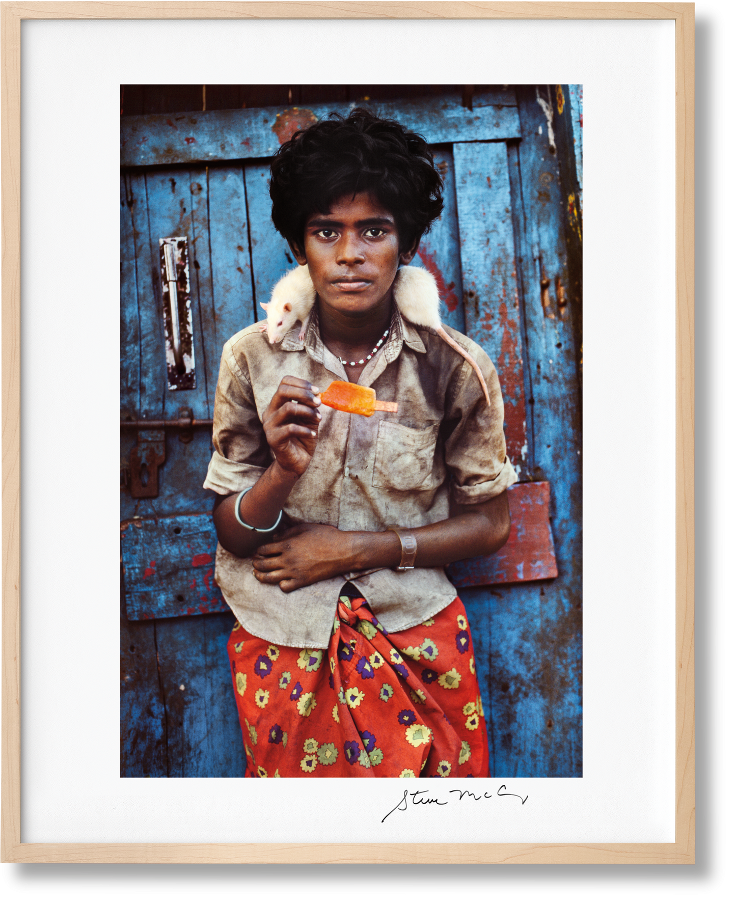 Steve McCurry. Animales. Edición de Arte N.º 101–200 ‘Chennai, India, 1996’
