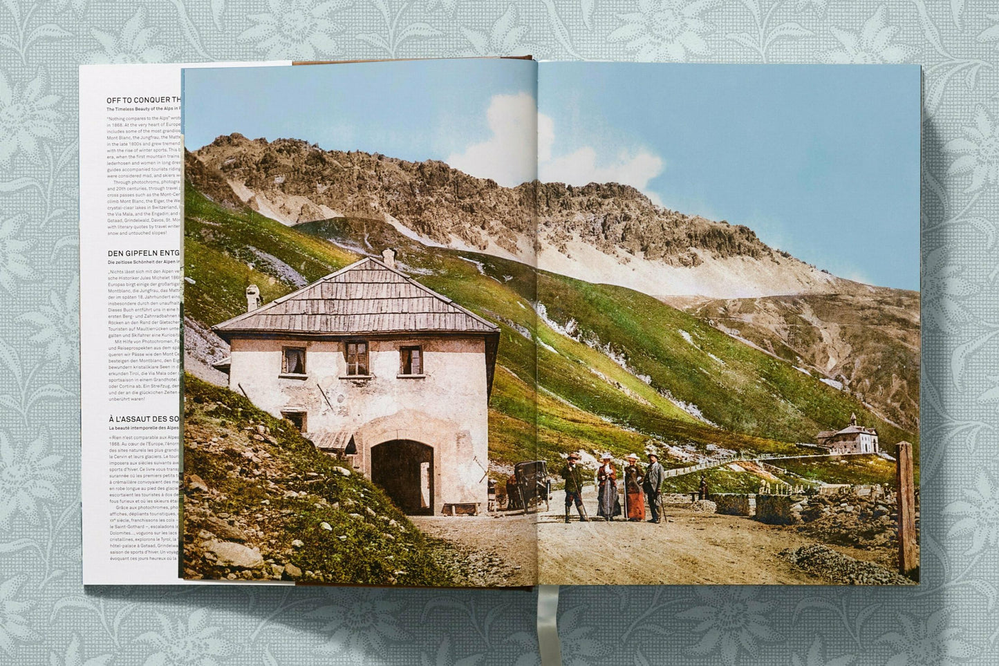 Los Alpes en 1900. Un retrato a color