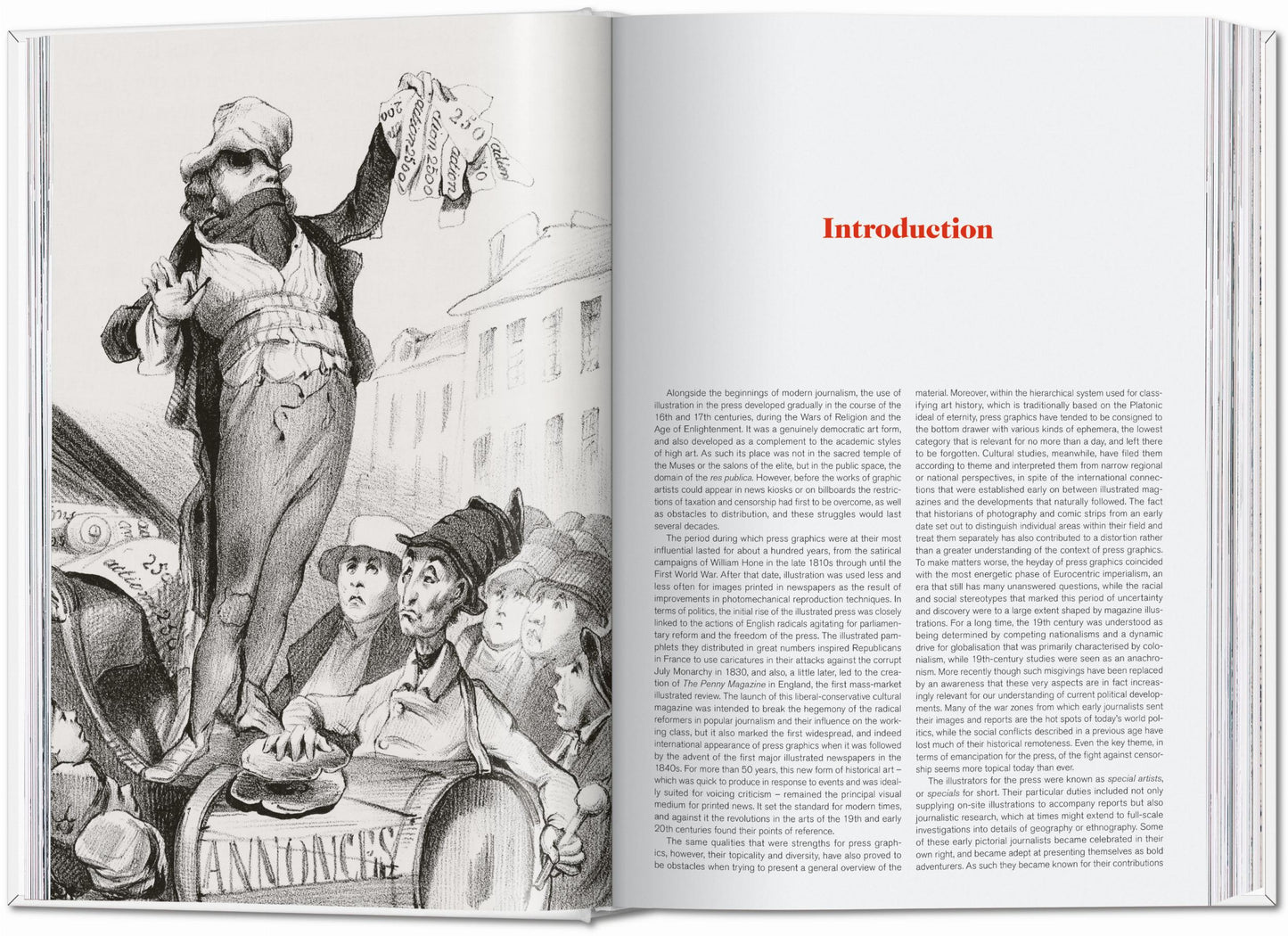 Historia de los gráficos de prensa. 1819–1921