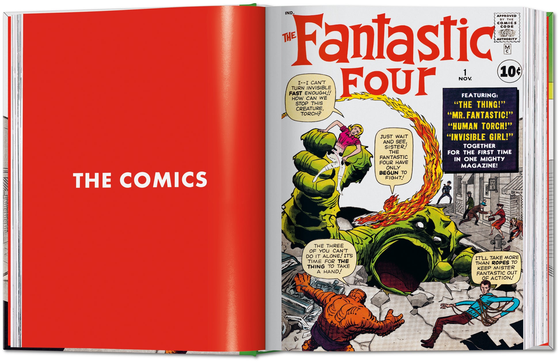 MARVEL COMICS LIBRARY. FANTASTIC FOUR. 1961–1963