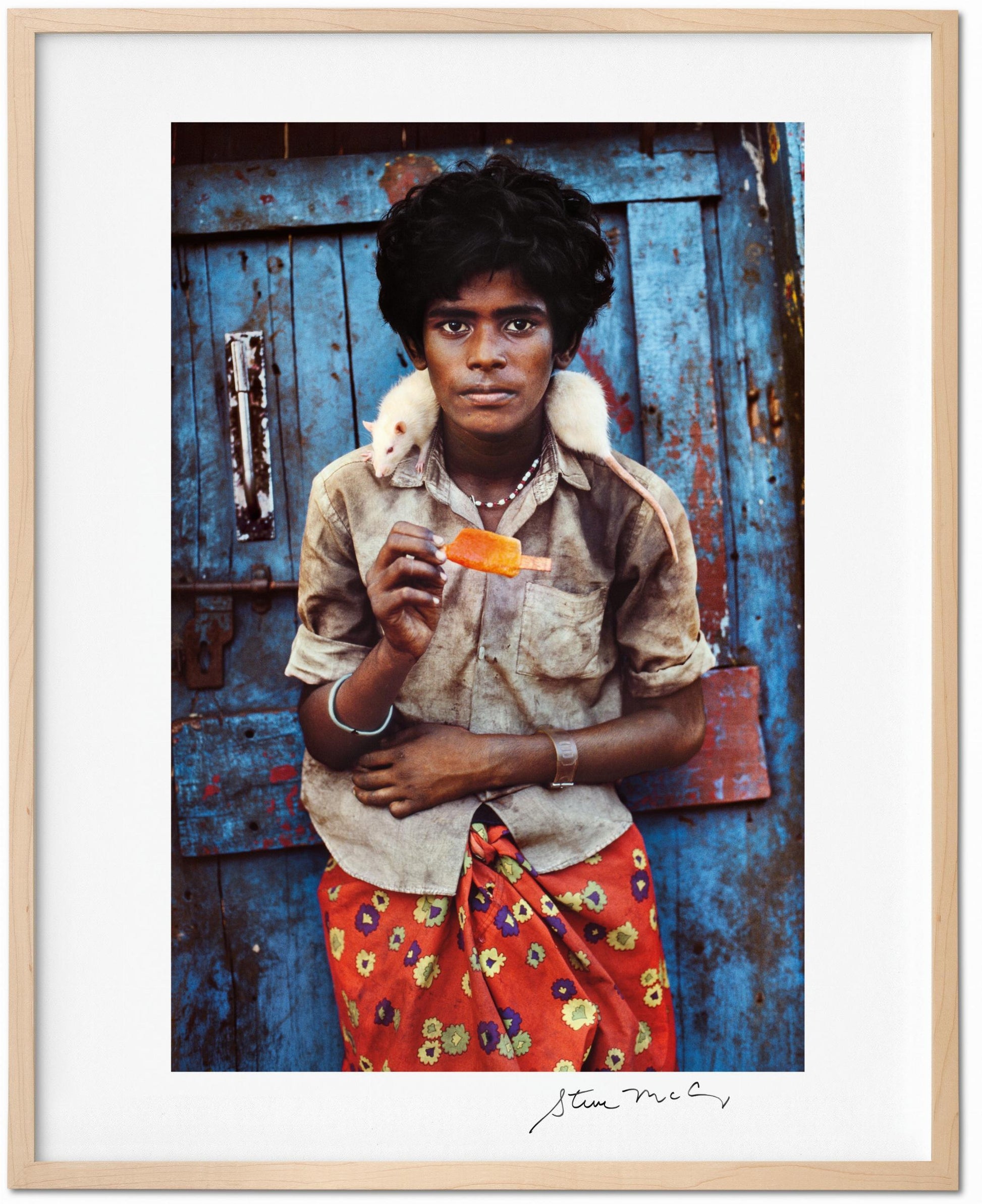 Steve McCurry. Animales. Edición de Arte N.º 101–200 ‘Chennai, India, 1996’
