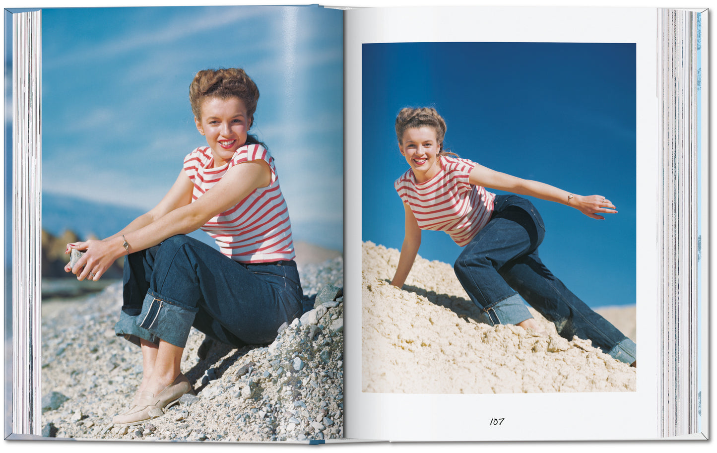 ANDRÉ DE DIENES. MARILYN MONROE. 45TH ED.