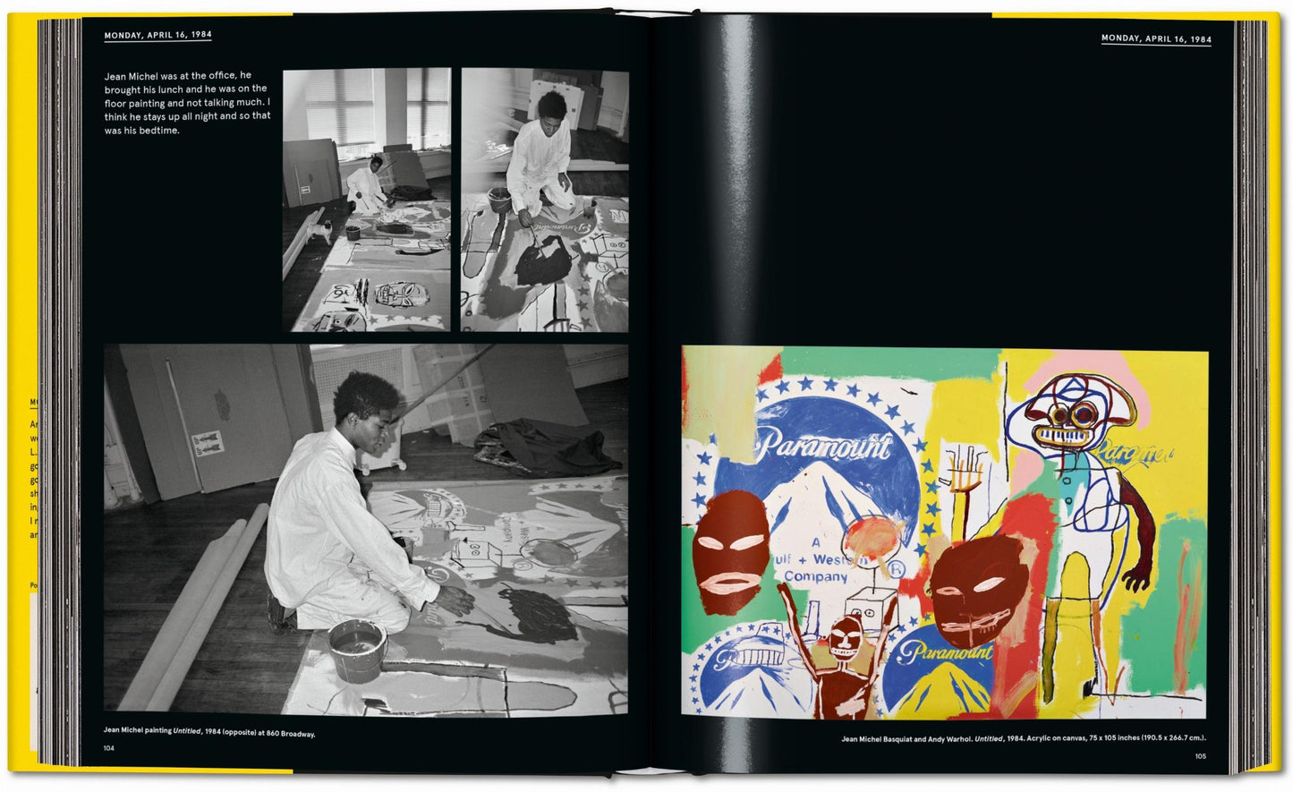 Warhol sobre Basquiat. La icónica relación contada con palabras e imágenes de Andy Warhol