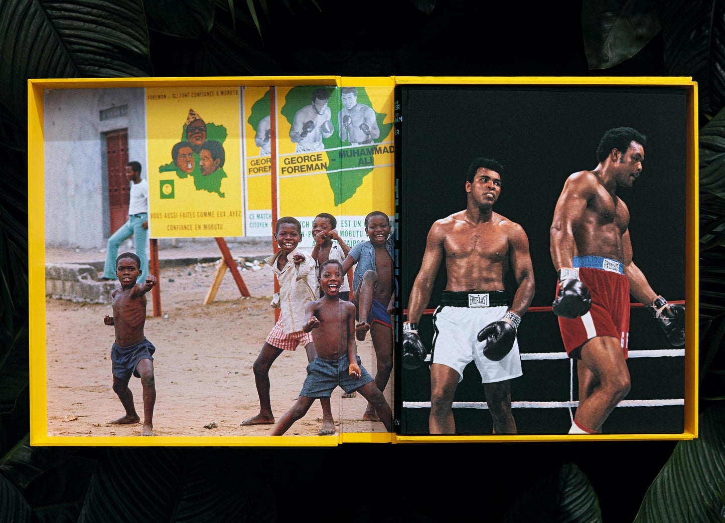 Norman Mailer. N.Leifer. H.Bingham. The Fight, Edición de Arte n.º 1–125, Neil Leifer "Ali vs. Foreman – Ali mirando fijamente a Foreman"