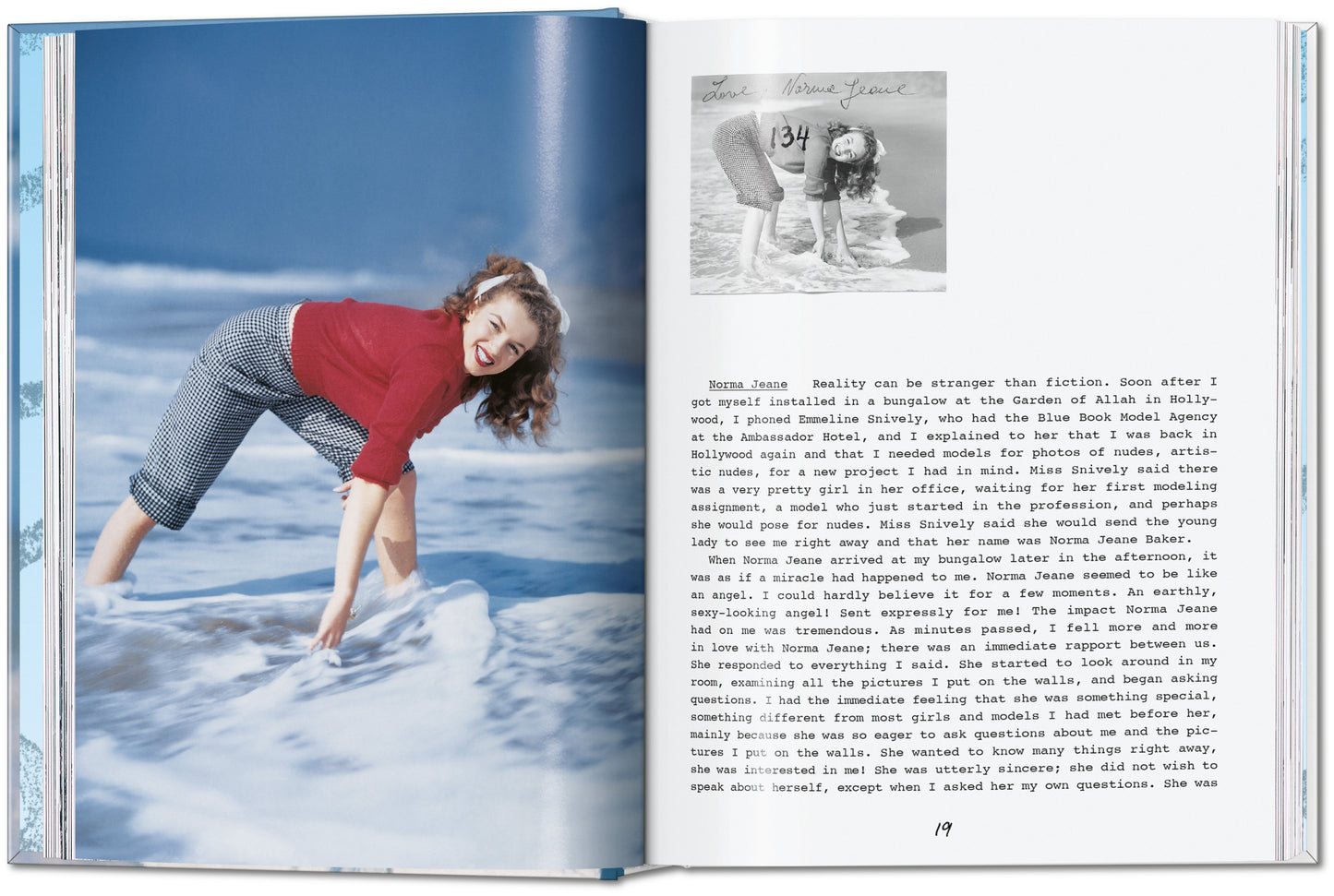 ANDRÉ DE DIENES. MARILYN MONROE. 45TH ED.