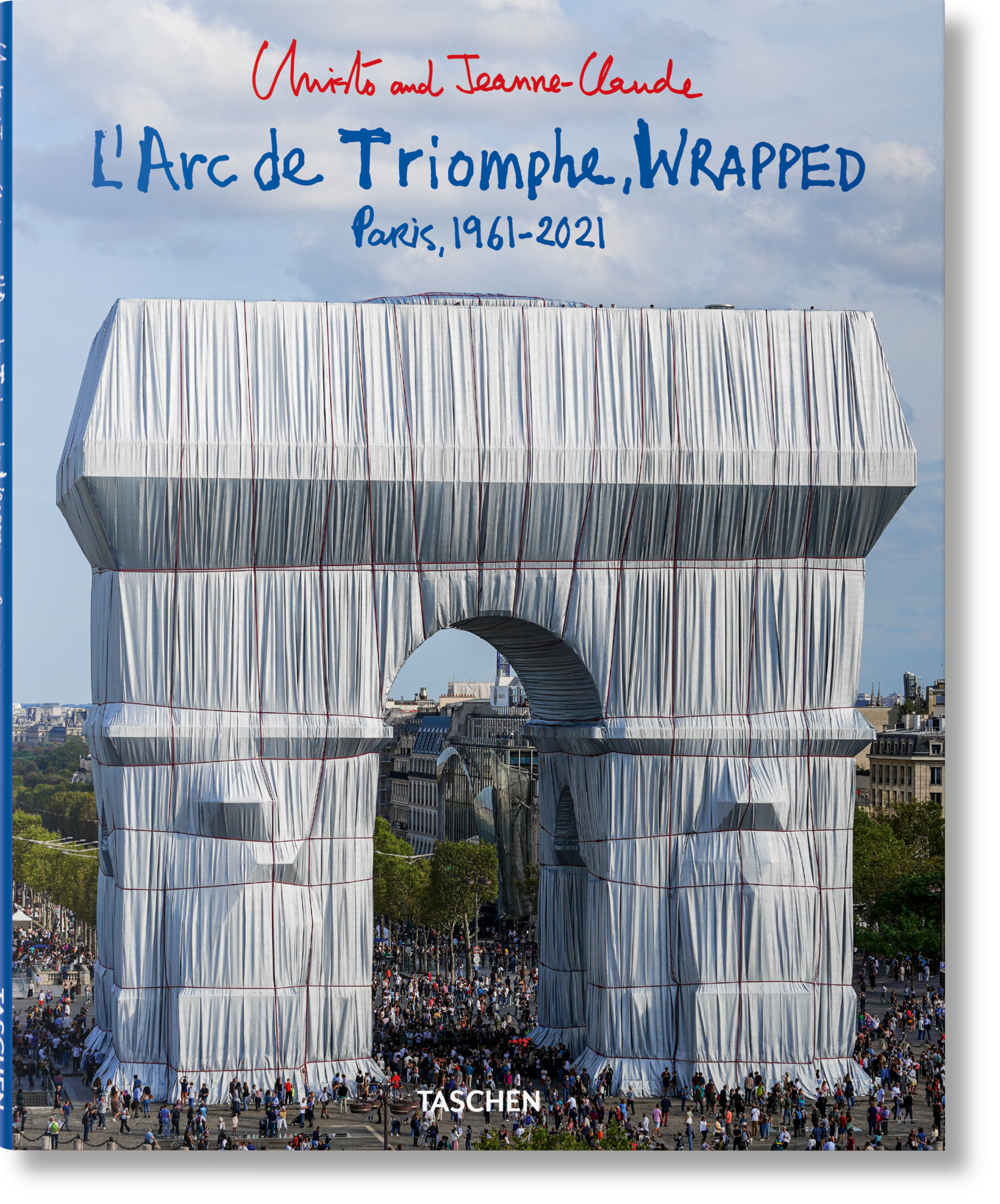 Christo y Jeanne-Claude. El Arco de Triunfo, Envuelto