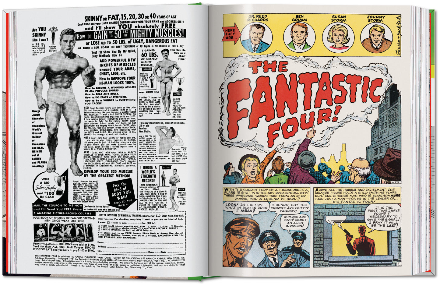 MARVEL COMICS LIBRARY. FANTASTIC FOUR. 1961–1963