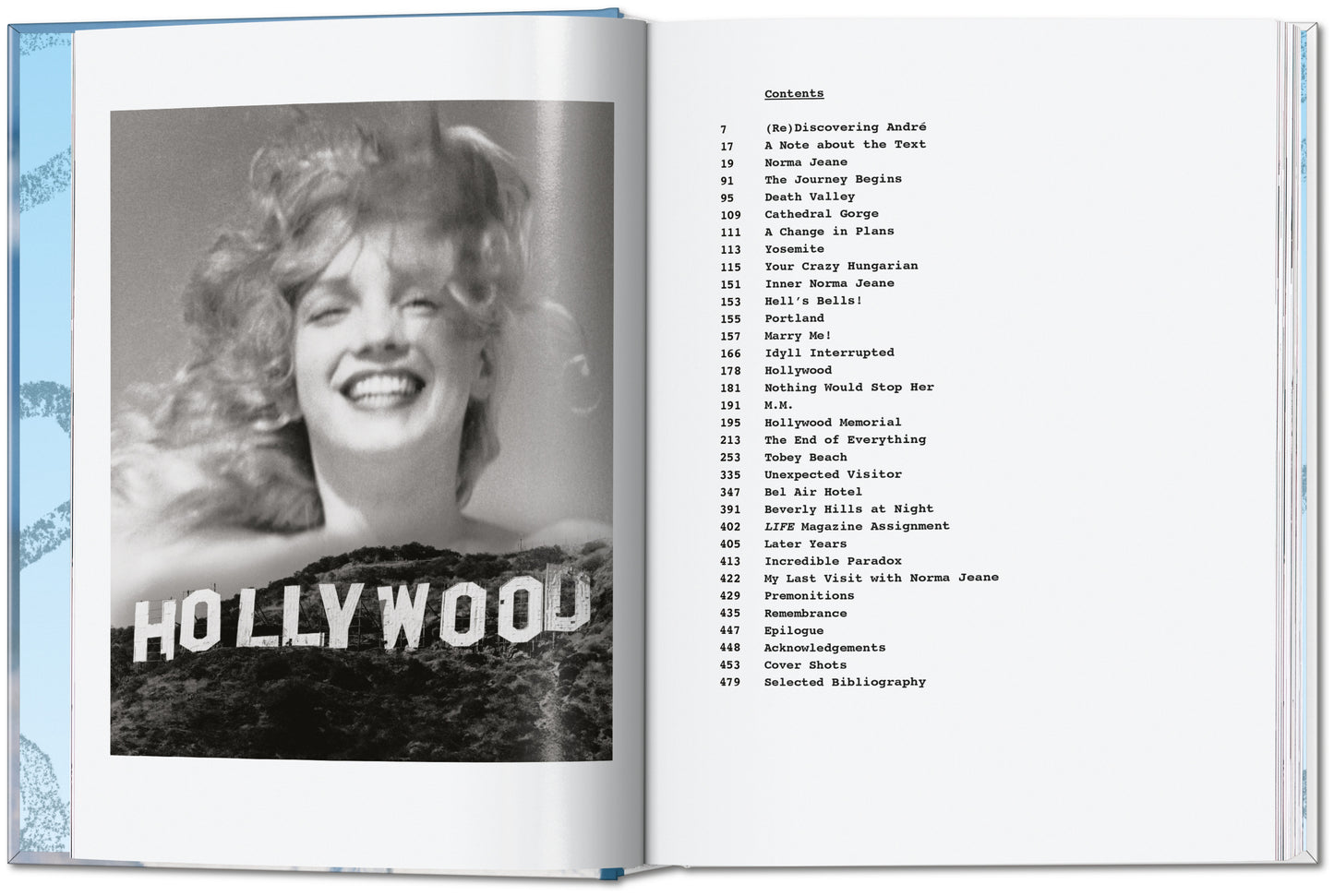 ANDRÉ DE DIENES. MARILYN MONROE. 45TH ED.