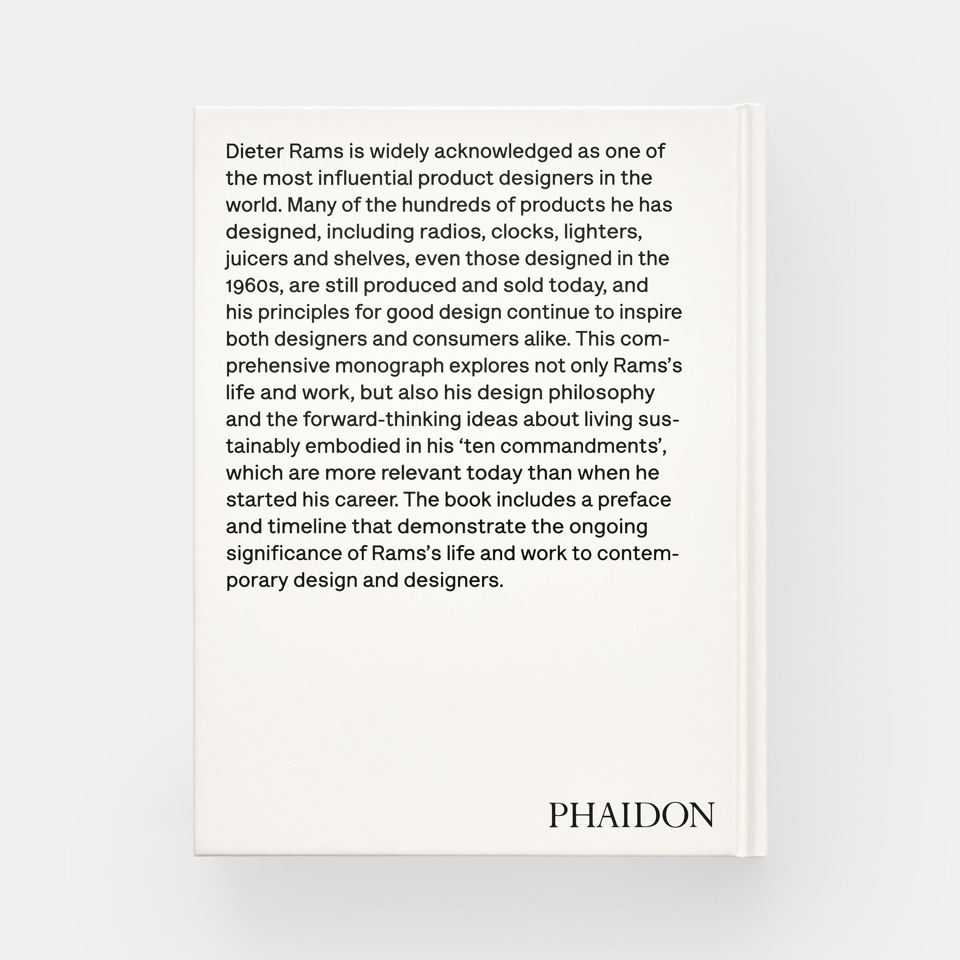 Dieter Rams: El menor diseño posible
