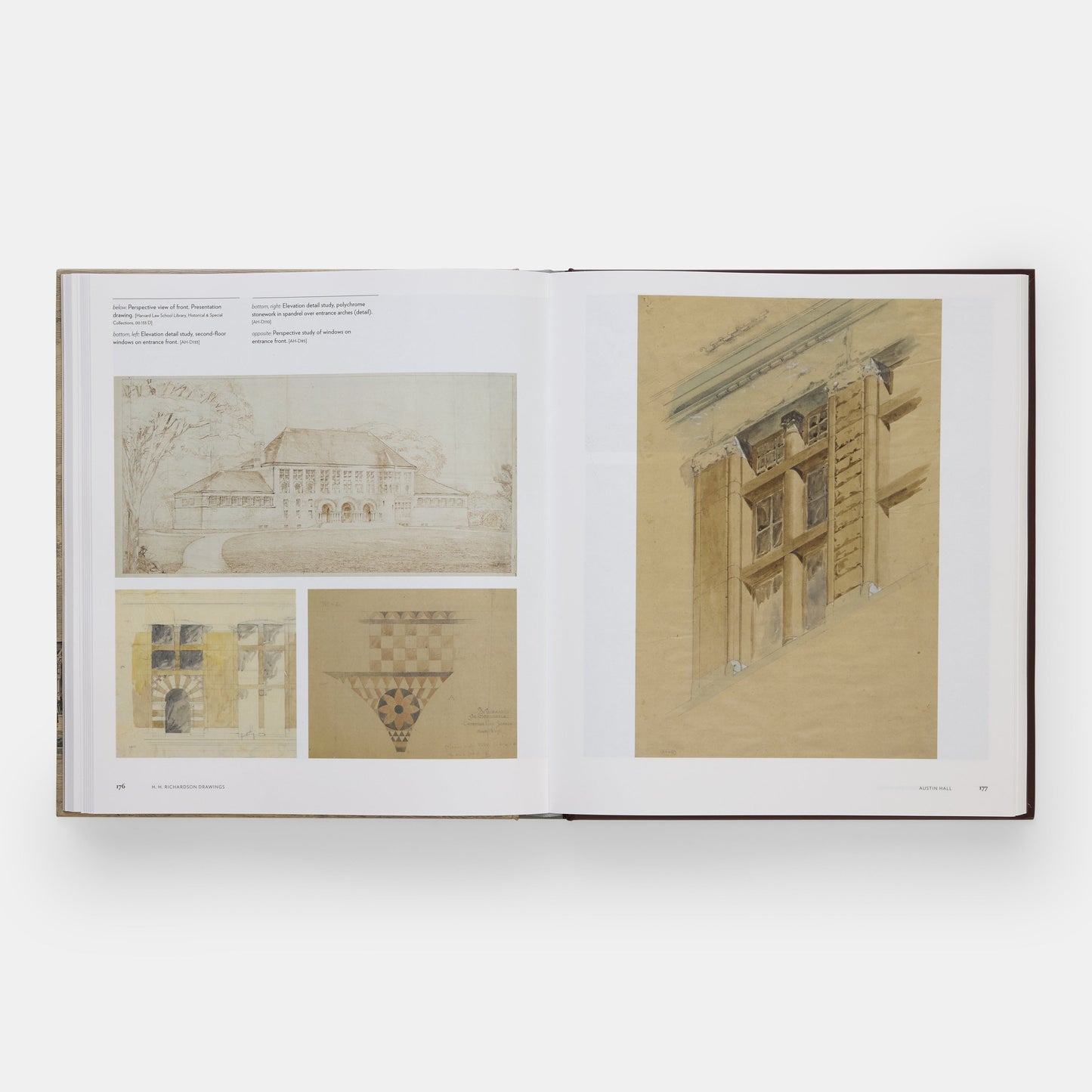 Henry Hobson Richardson: Dibujos de la colección de la Biblioteca Houghton, Universidad de Harvard