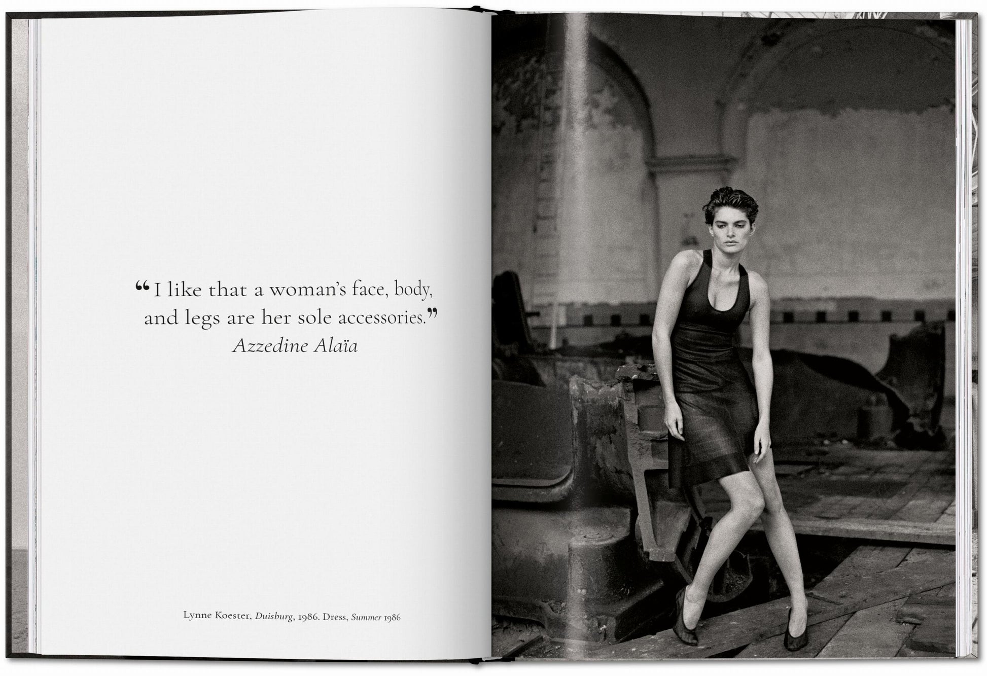 Peter Lindbergh. Azzedine Alaïa
