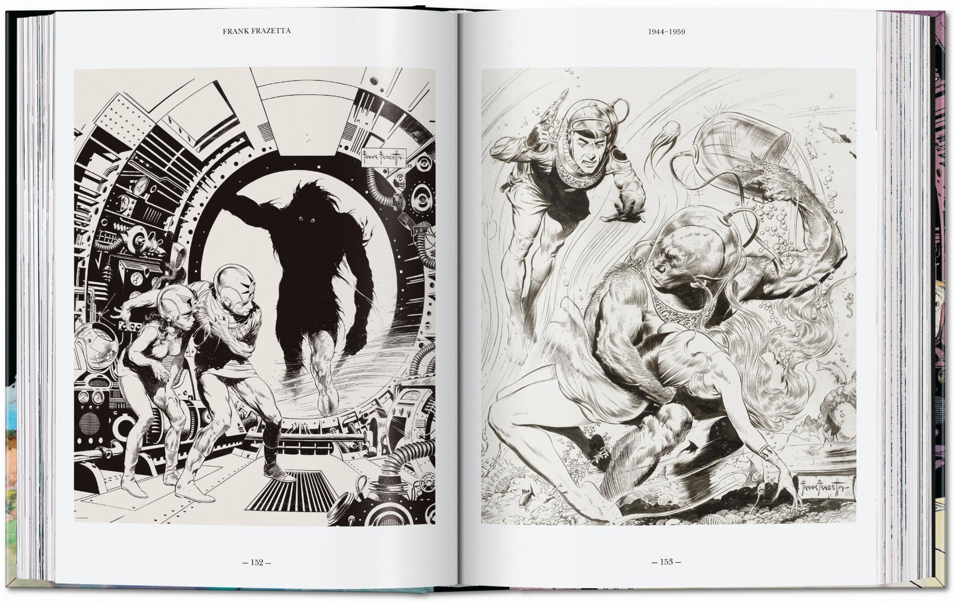Los mundos fantásticos de Frank Frazetta. 45ª ed.