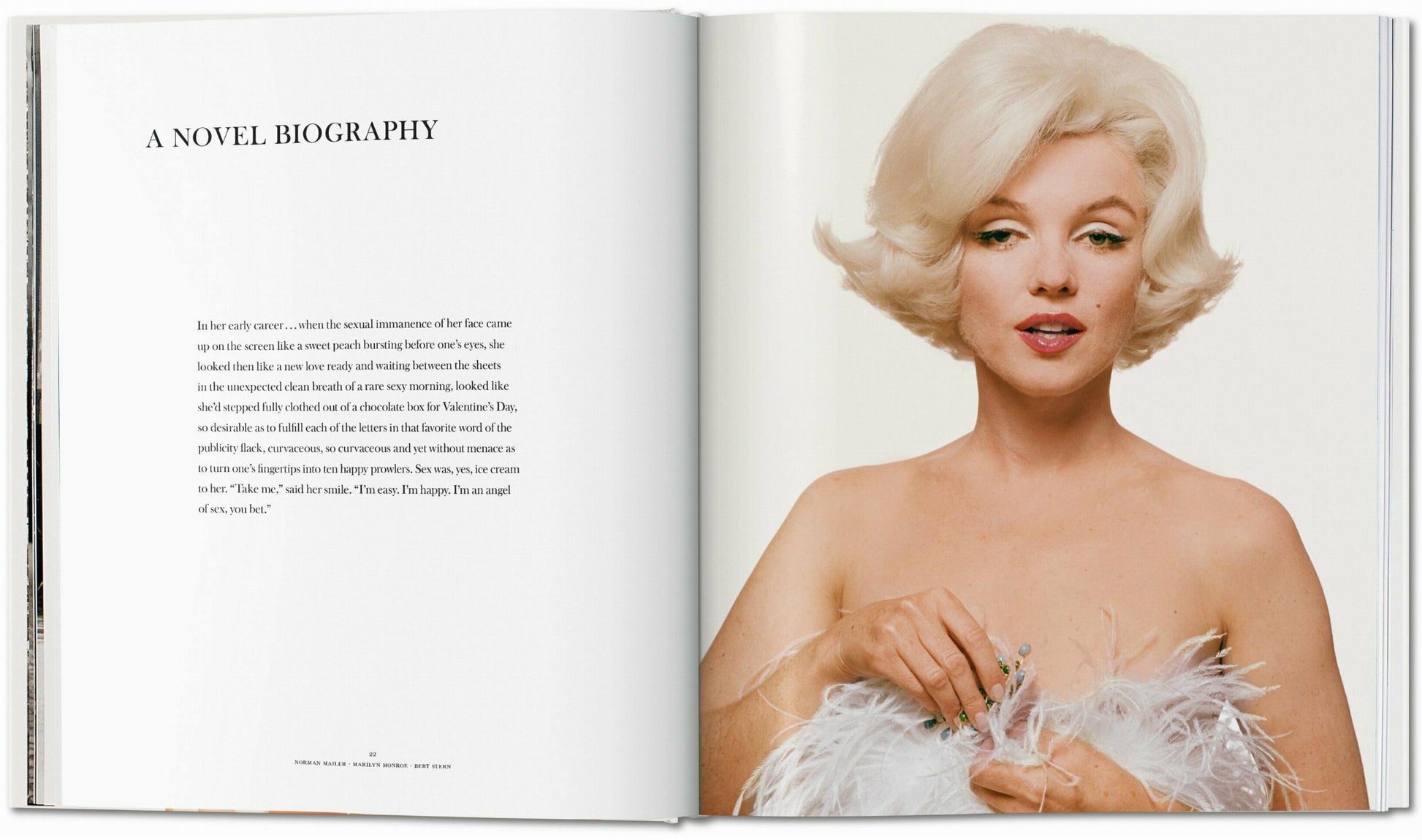 Norman Mailer. Bert Stern. Marilyn Monroe