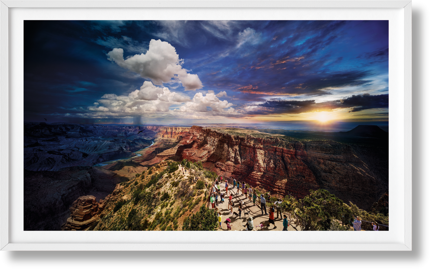Stephen Wilkes. Day to Night. Edición de arte n.º 101–200 «Gran Cañón, Arizona, 2015»