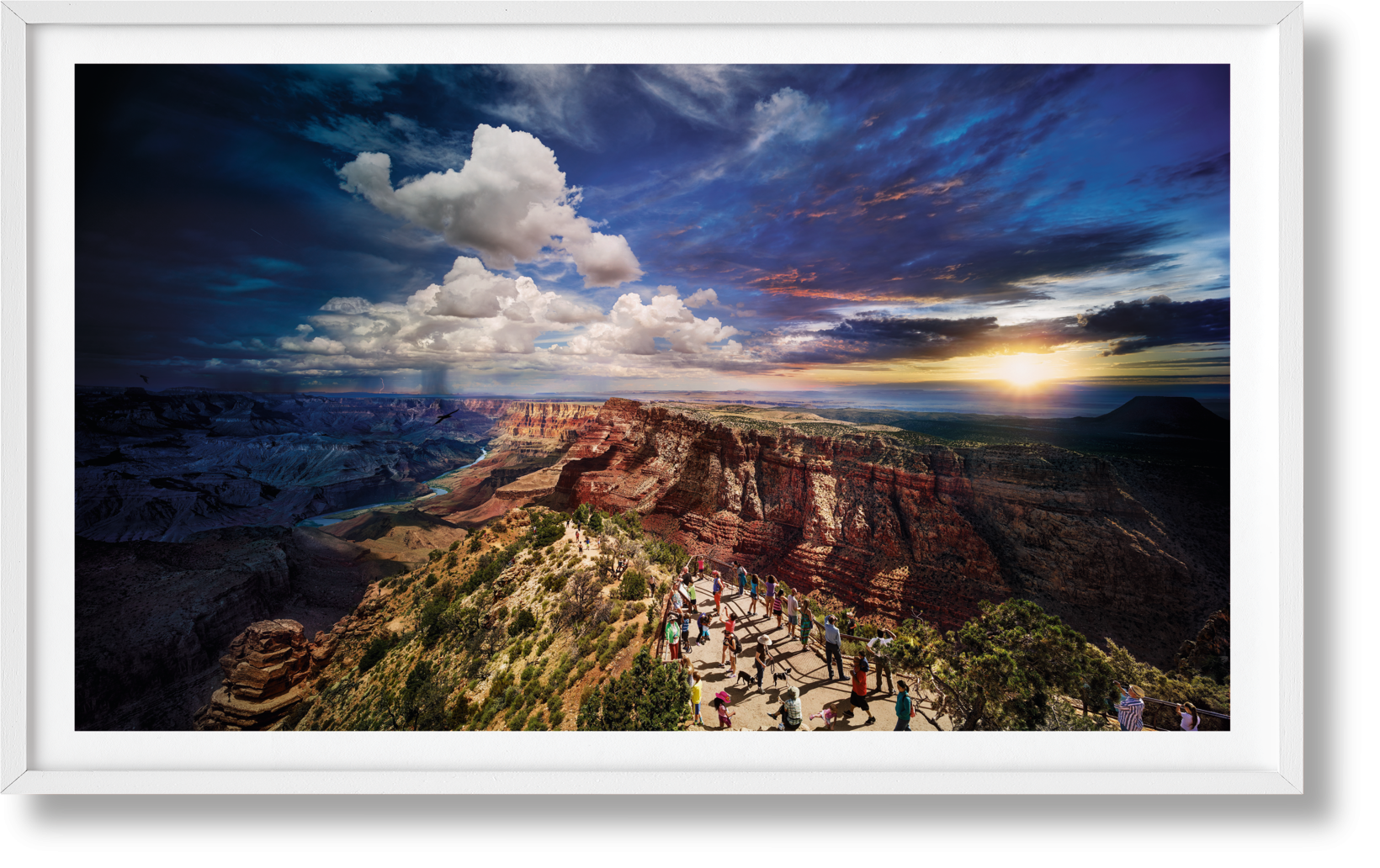 Stephen Wilkes. Day to Night. Edición de arte n.º 101–200 «Gran Cañón, Arizona, 2015»