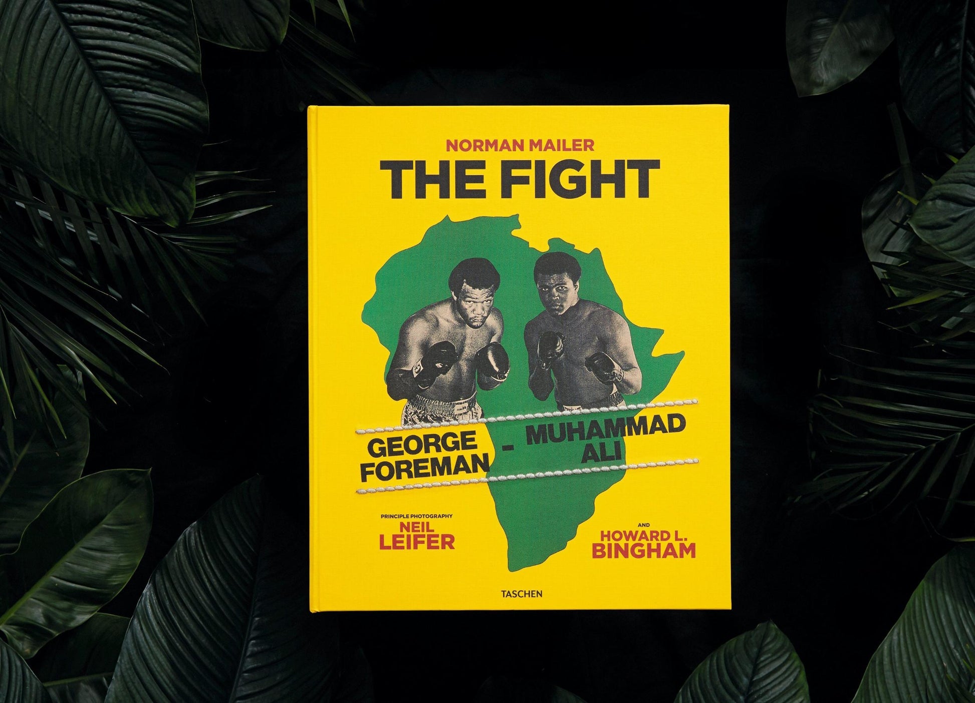 Norman Mailer. N.Leifer. H.Bingham. The Fight, Edición de Arte n.º 1–125, Neil Leifer "Ali vs. Foreman – Ali mirando fijamente a Foreman"