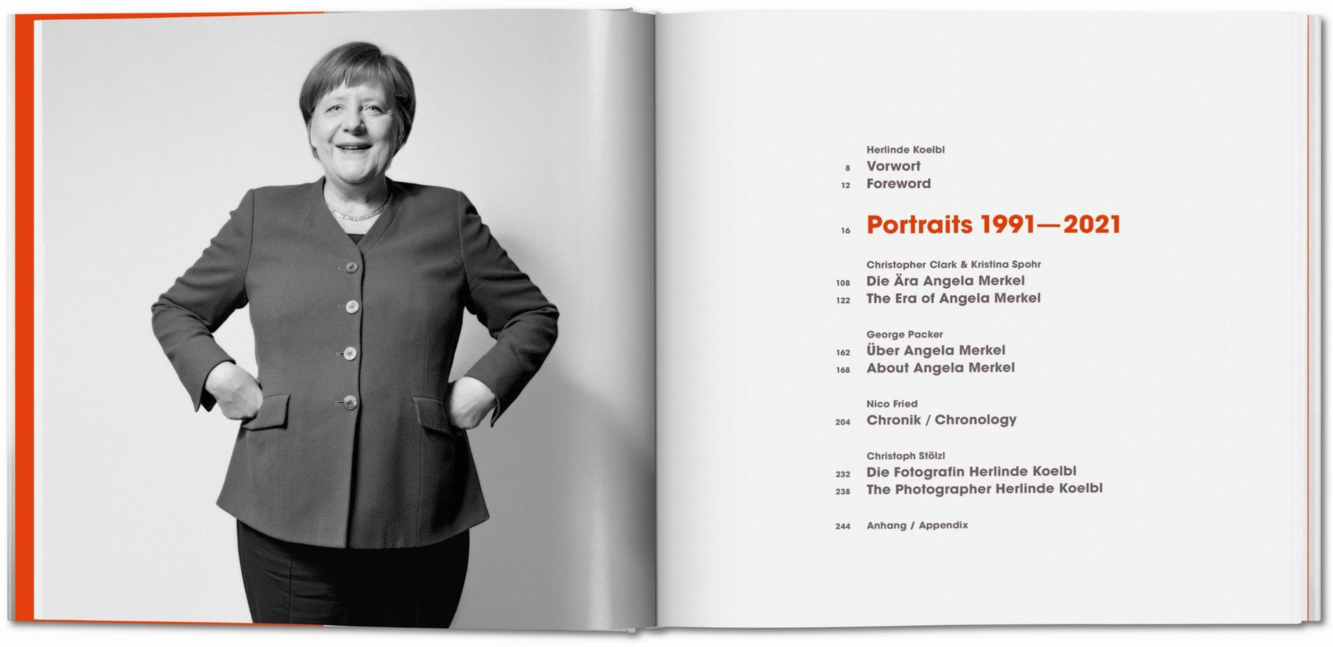 Herlinde Koelbl. Angela Merkel. Retratos 1991–2021