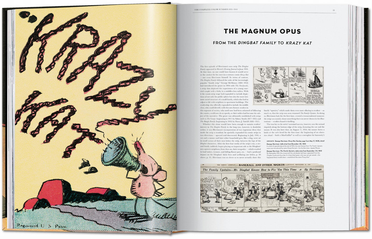 George Herriman. Krazy Kat. Las tiras dominicales en color completas 1935-1944
