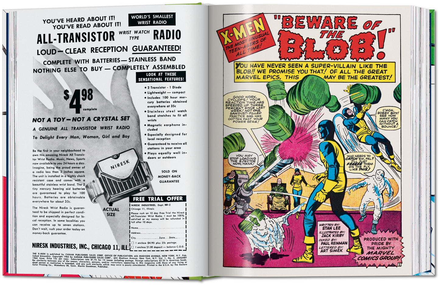 MARVEL COMICS LIBRARY. X-MEN. 1963–1966
