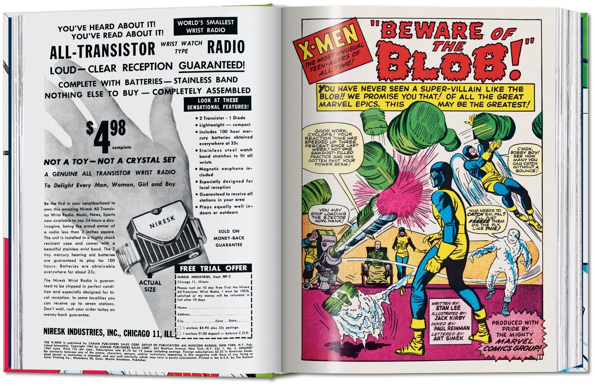 MARVEL COMICS LIBRARY. X-MEN. 1963–1966
