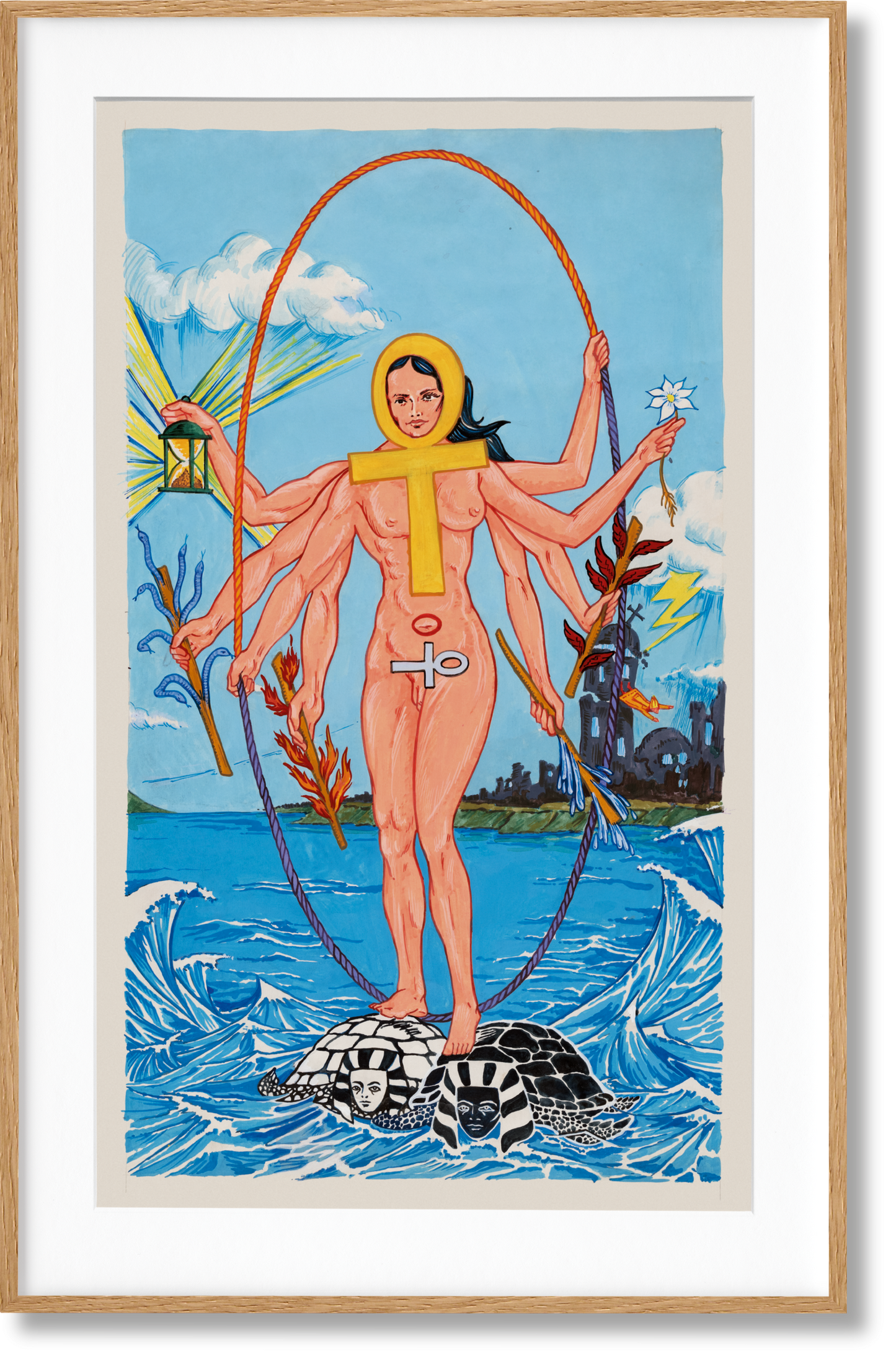 Alejandro Jodorowsky. Art Sin Fin. Edición de Arte n.º 1–100, ‘La hija del tiempo’, 1972/2025