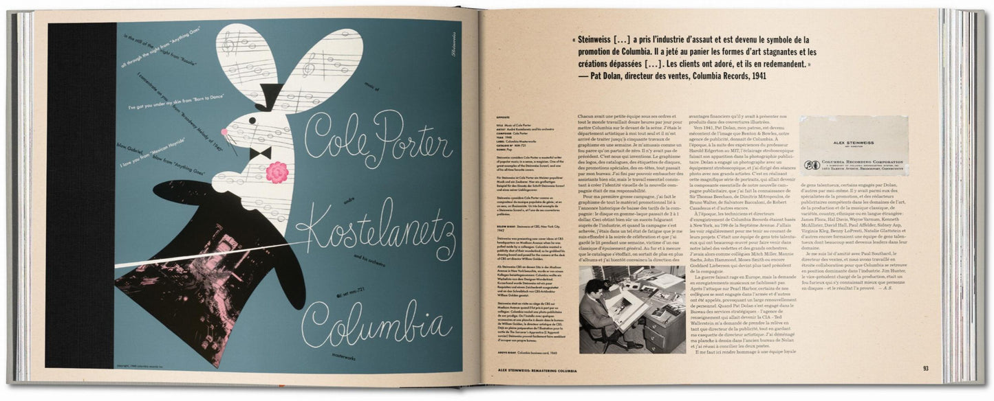 Alex Steinweiss. El inventor de la carátula de disco moderna