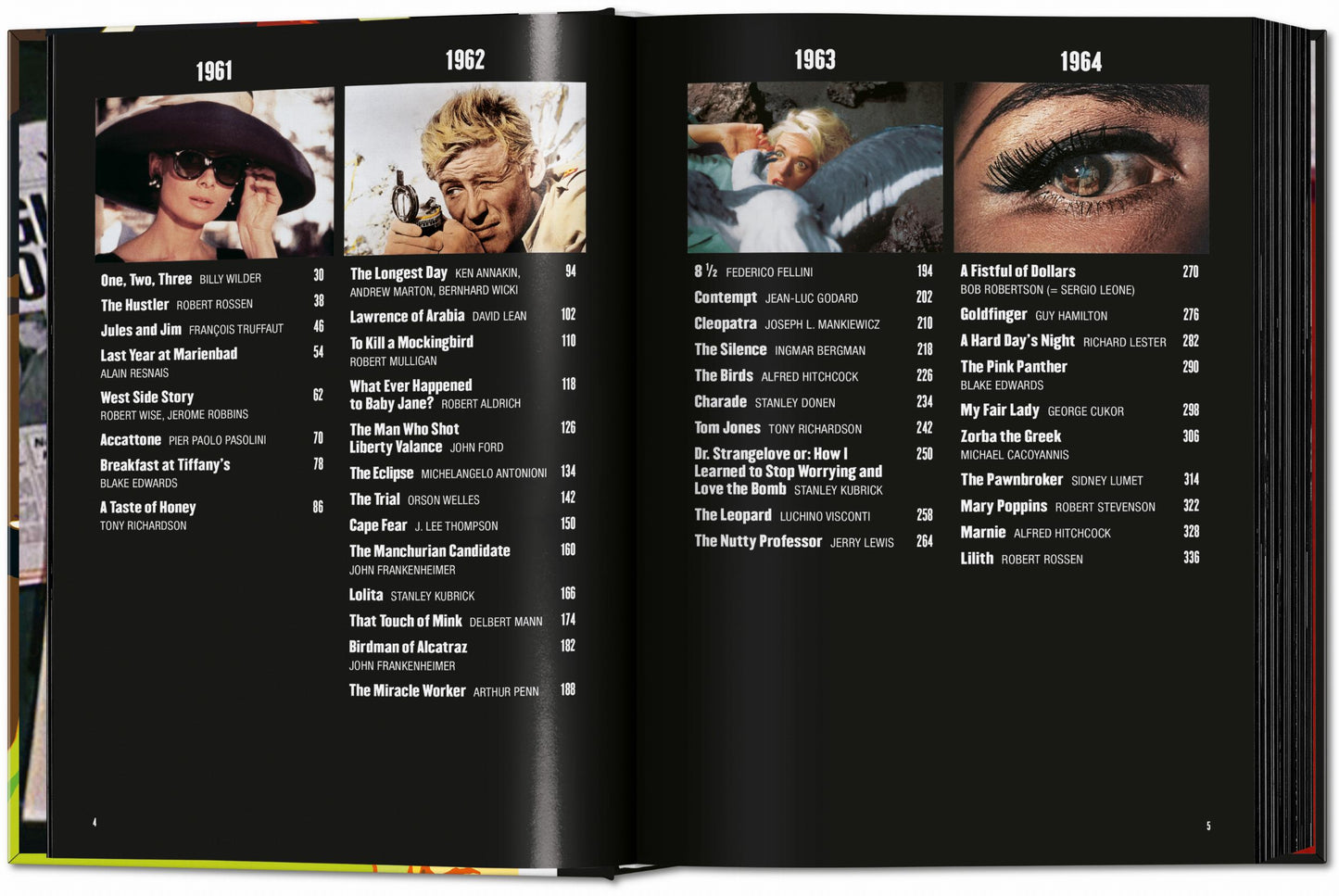 100 películas de los años 60