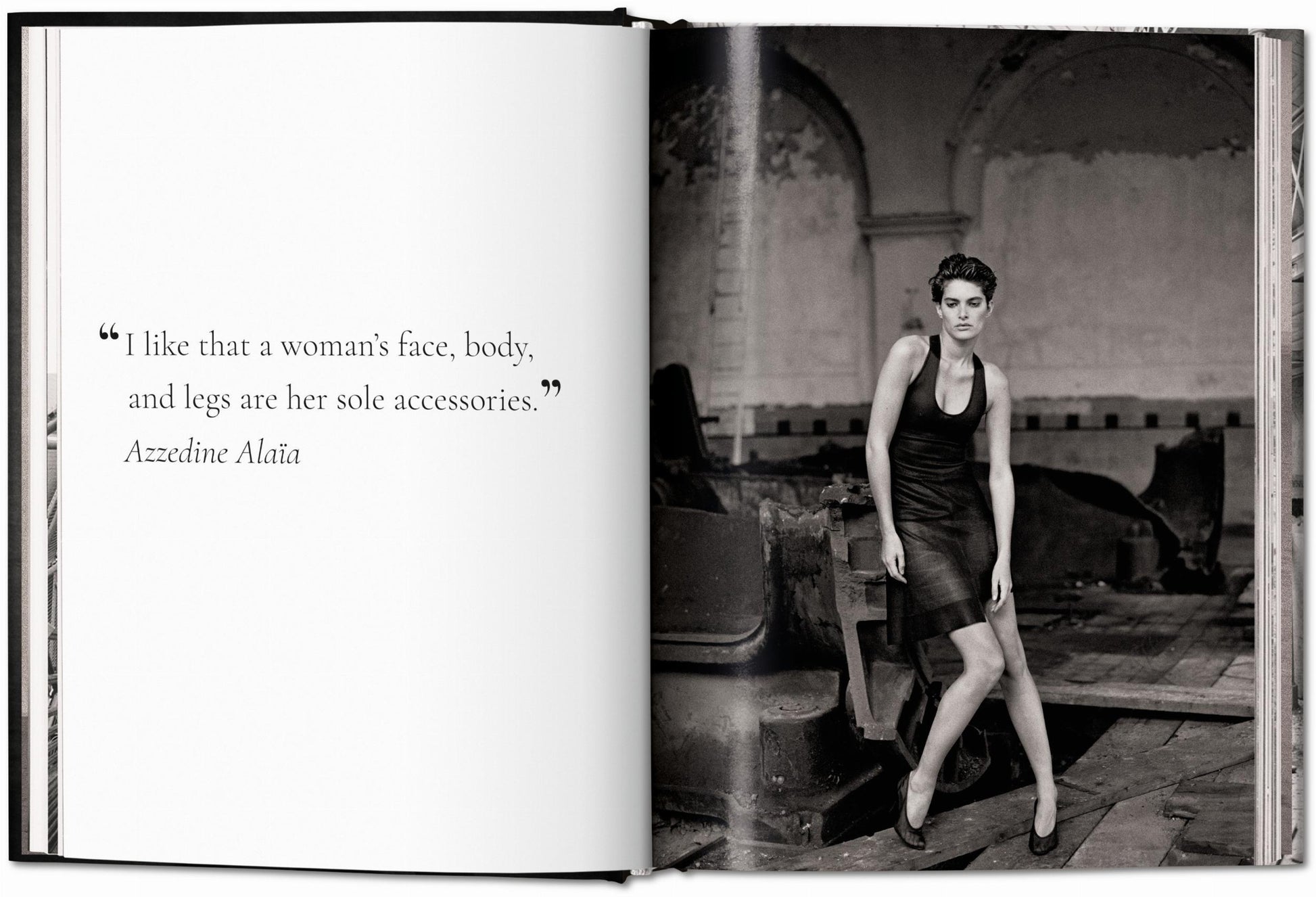 Peter Lindbergh. Azzedine Alaïa