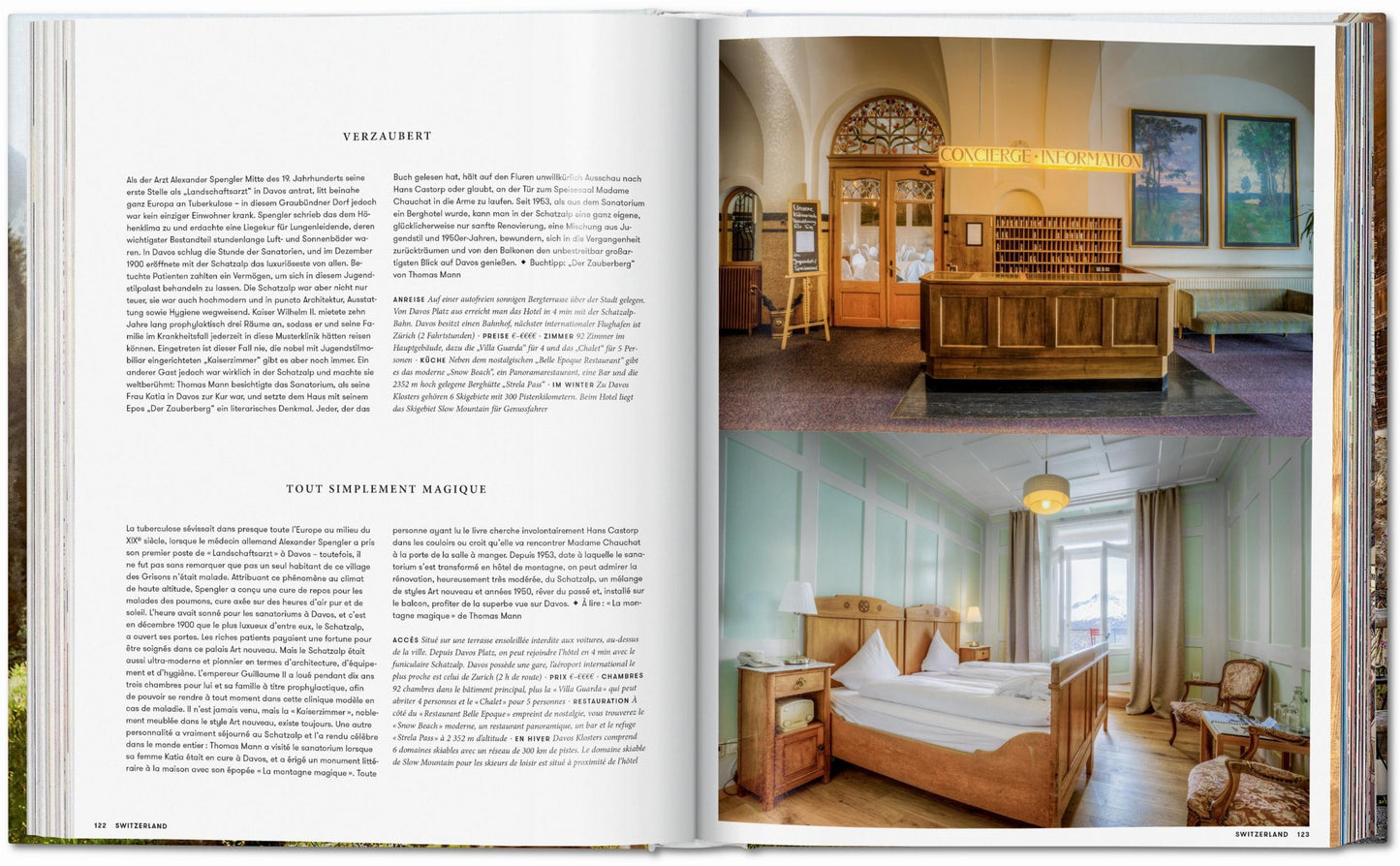 Grandes Evasiones en los Alpes. El Libro de Hoteles